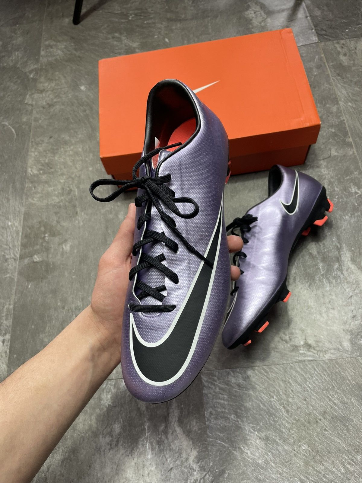 Nike Nike Mercurial Victory V FG Soccer Cleats Urban Lilac 11 US Size US 11 / EU 44 - 5 Thumbnail