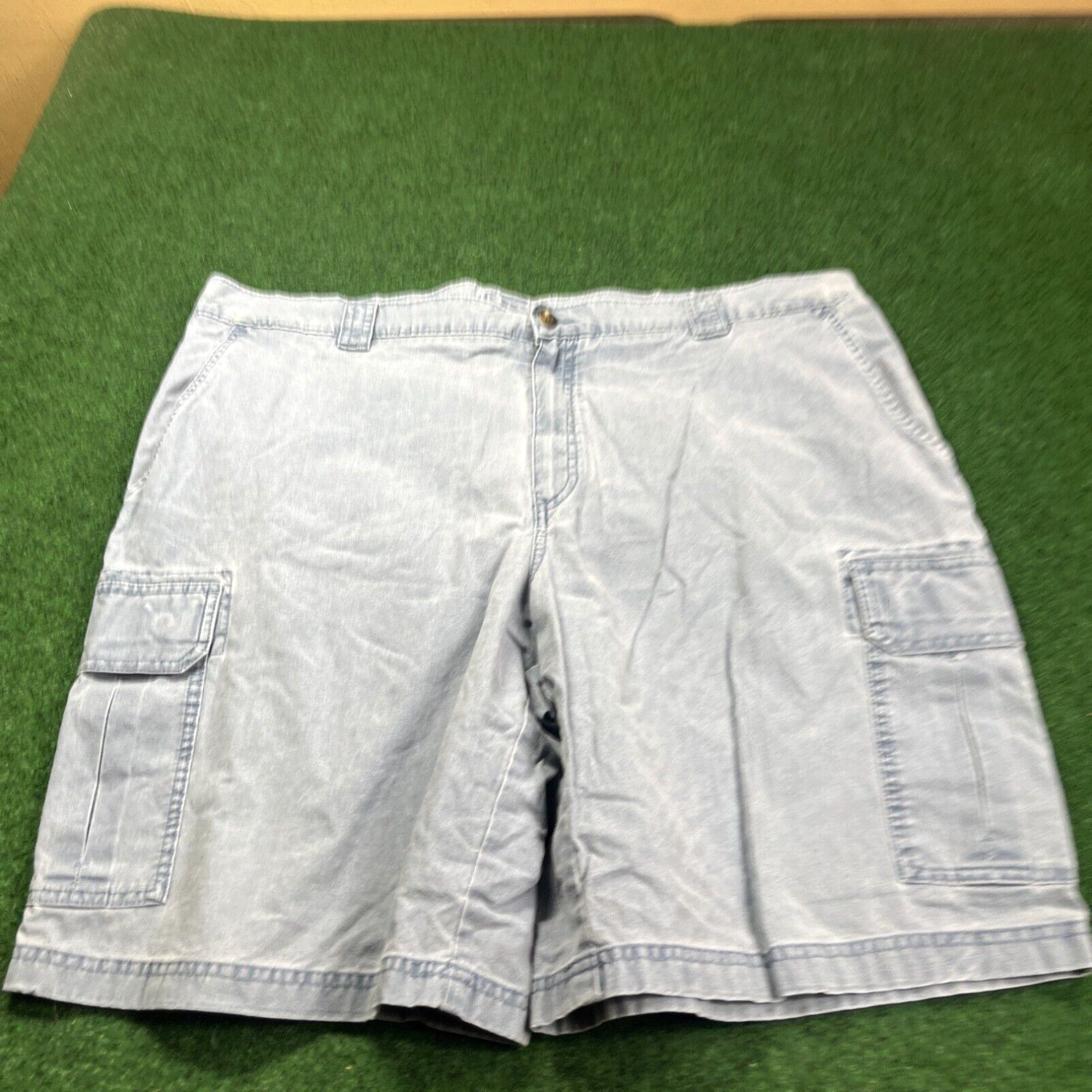 Vintage Vintage LL Bean Shorts Adult 42 Blue Cargo Hiking Outdoor Natural Fit Men's Size US 42 / EU 58 - 1 Thumbnail