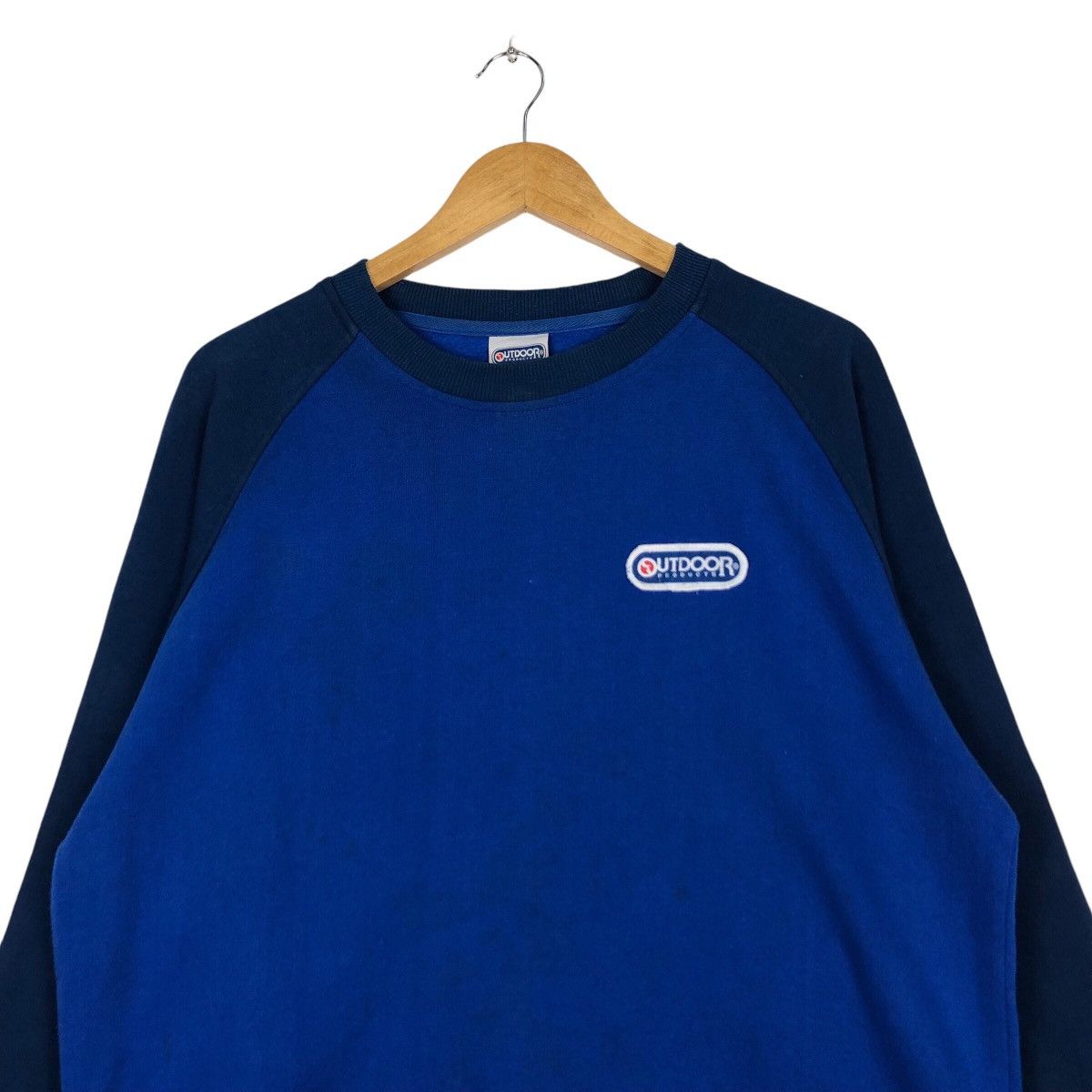 Pepsi × Vintage Vintage Outdoor Pepsi Sweatshirt Rare 90s Blue Jumper Size US M / EU 48-50 / 2 - 2 Thumbnail