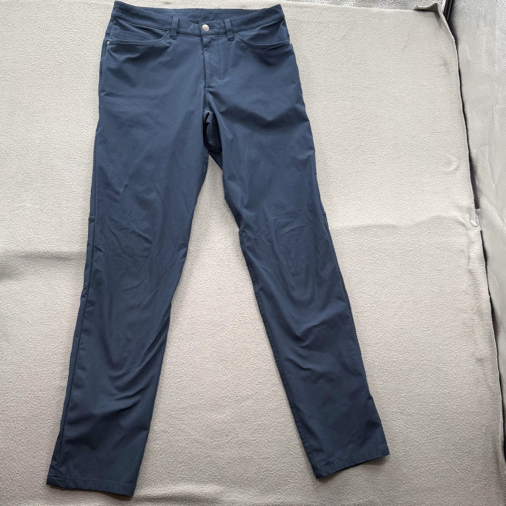Lululemon Lululemon Pants Mens 30 Slim 33 Blue 5 Pocket Chino Casual Straight Leg Zipper Button 5-Pocket Size US 30 / EU 46 - 2 Thumbnail
