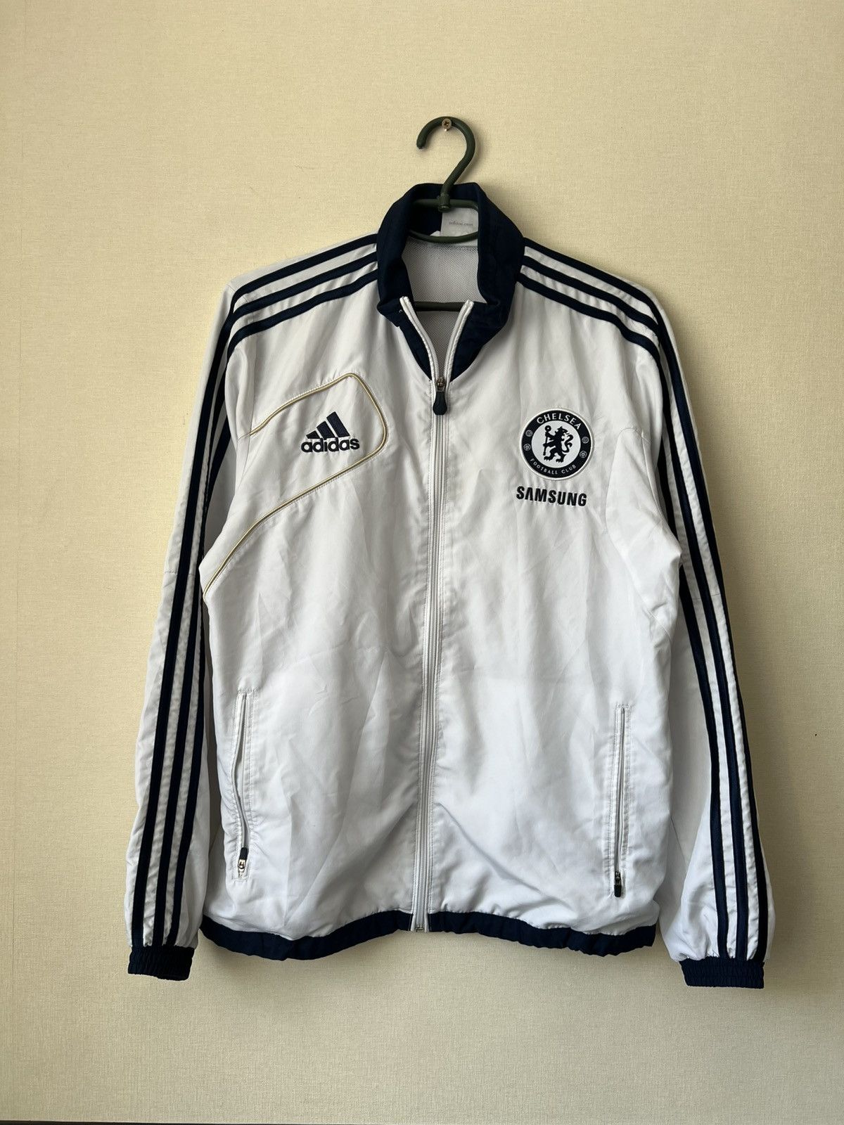Vintage Chelsea Track Top Vintage Adidas Chelsea Football Jacket Soccer  Track Top Rare