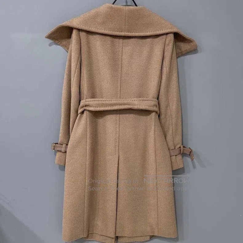 Max Mara Max Mara Poncho Collar Camel Fur and Leather Coat Size S / US 4 / IT 40 - 3 Thumbnail
