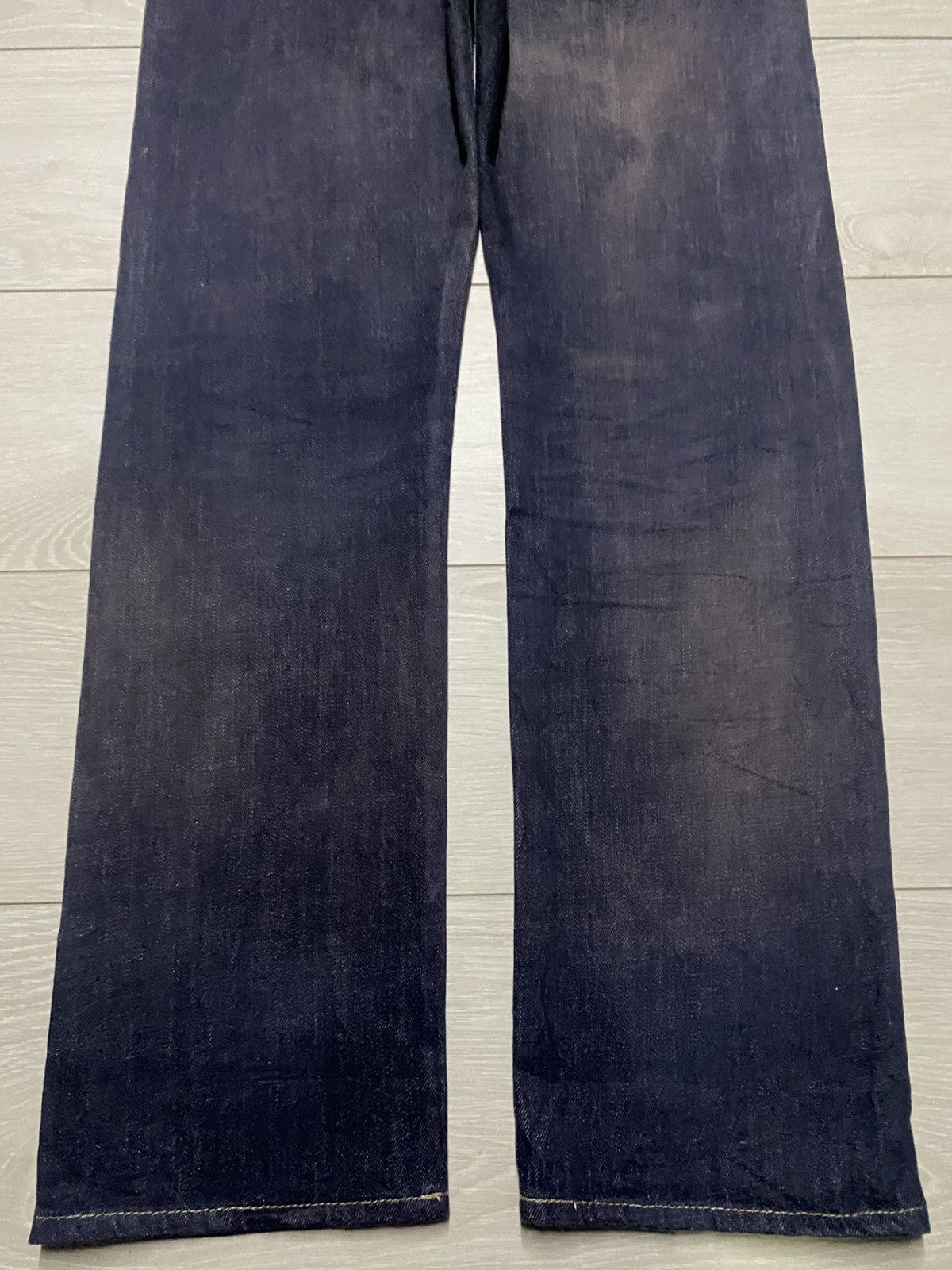 Hysteric Glamour Vintage Global Work Dark Blue Grunge Loose Jeans Size US 36 / EU 52 - 5 Thumbnail