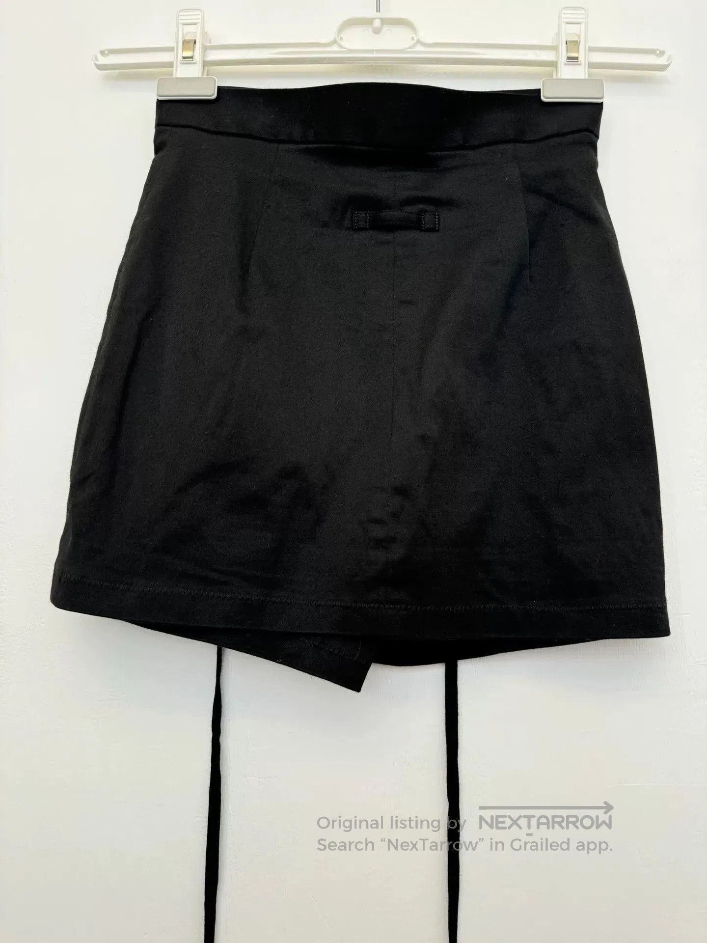 Jean Paul Gaultier Jean-Paul Gaultier Black Tie Shorts. Size 39" - 4 Thumbnail