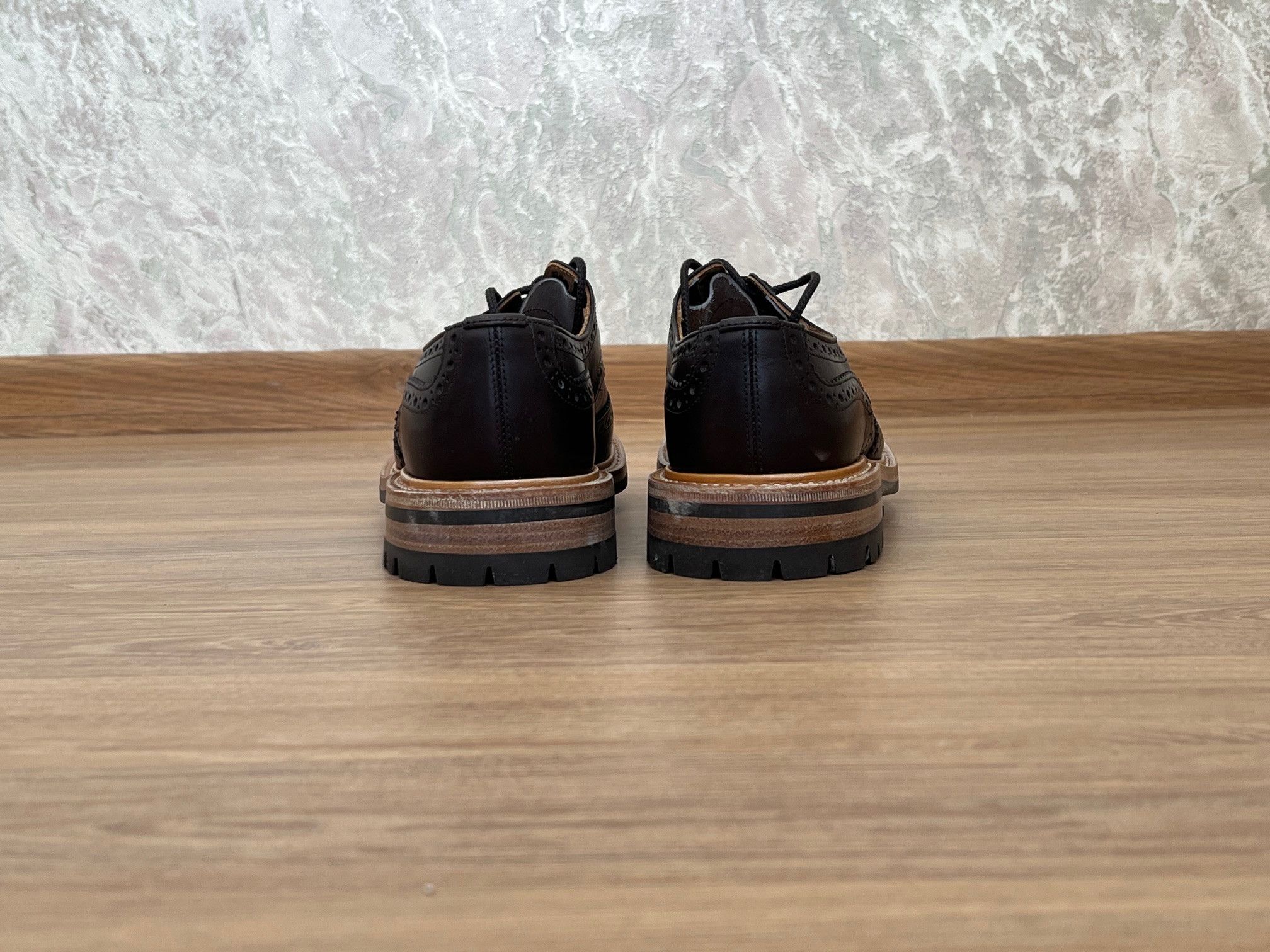 Tricker's Bourton Commando Espresso Burnished Calf Size US 8.5 / EU 41-42 - 3 Thumbnail