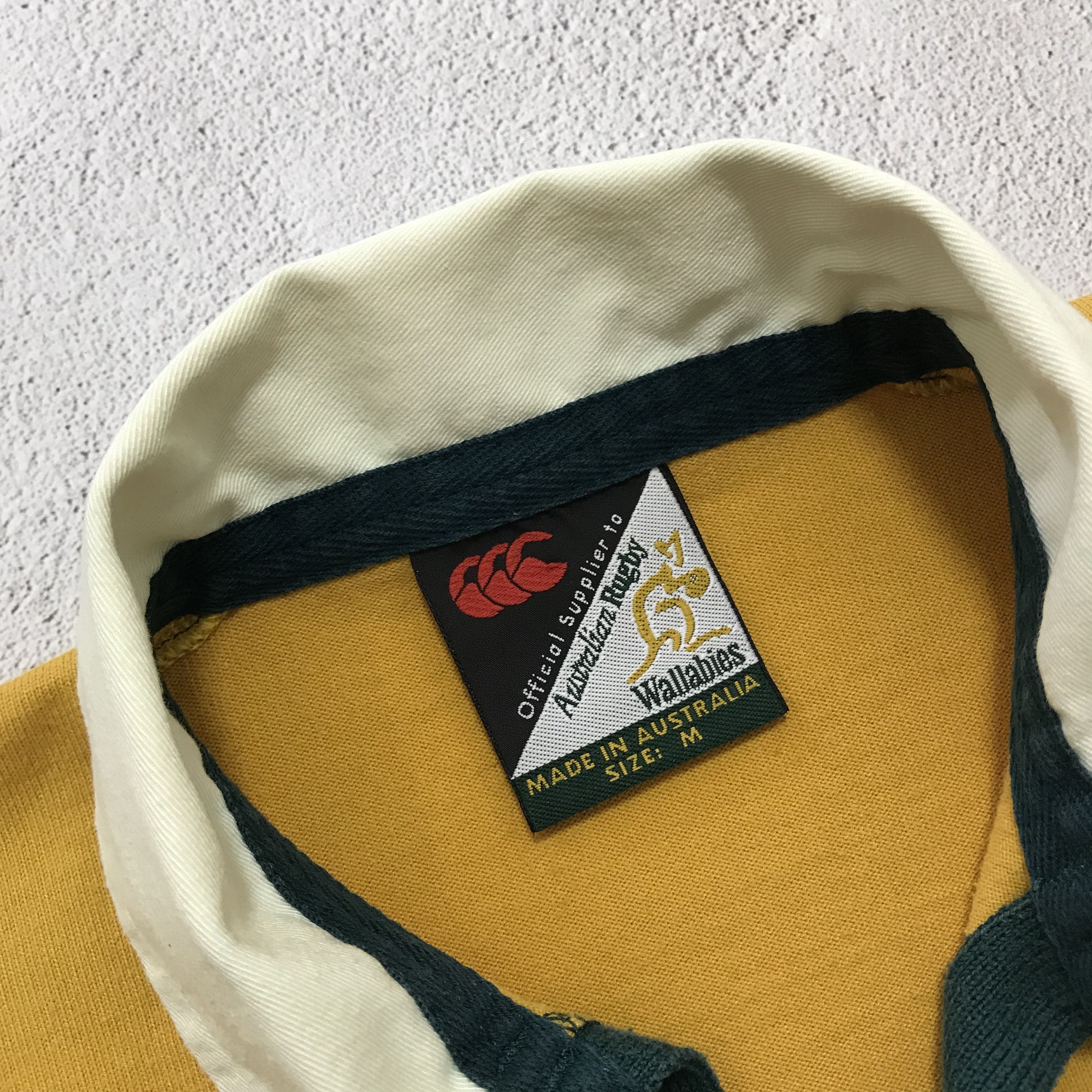 Canterbury of New Zealand Wallabies Australia Rugby 2000 Vintage Jersey Long Sleeve Size US M / EU 48-50 / 2 - 5 Thumbnail