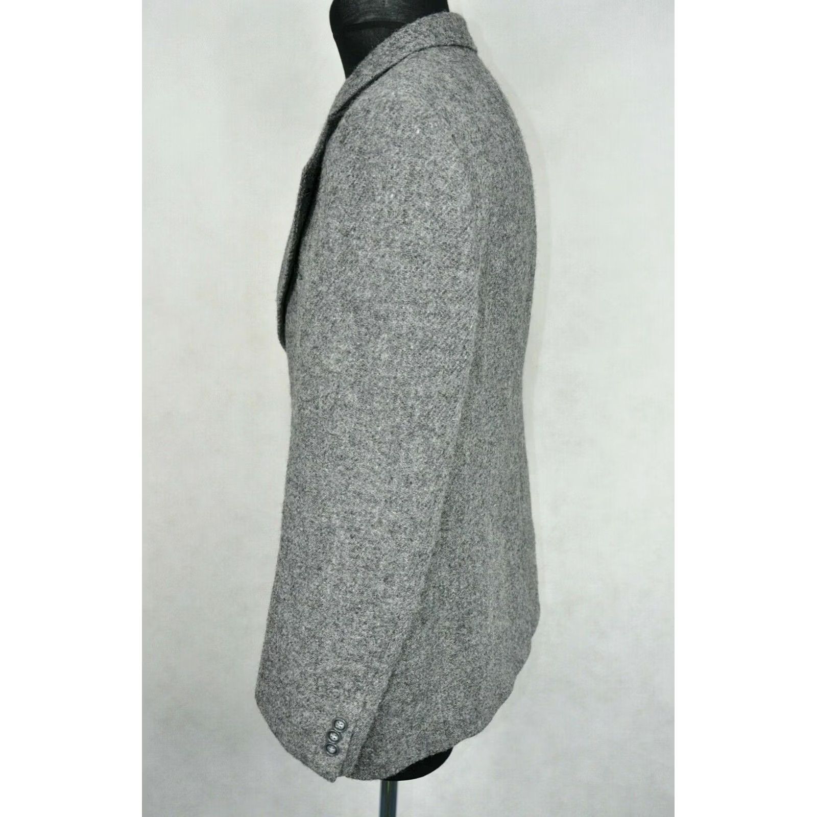 Harris Tweed VINTAGE Harris Tweed Baumler Wool Blazer Jacket Gray Size EU 50 Men Size 50R - 3 Thumbnail