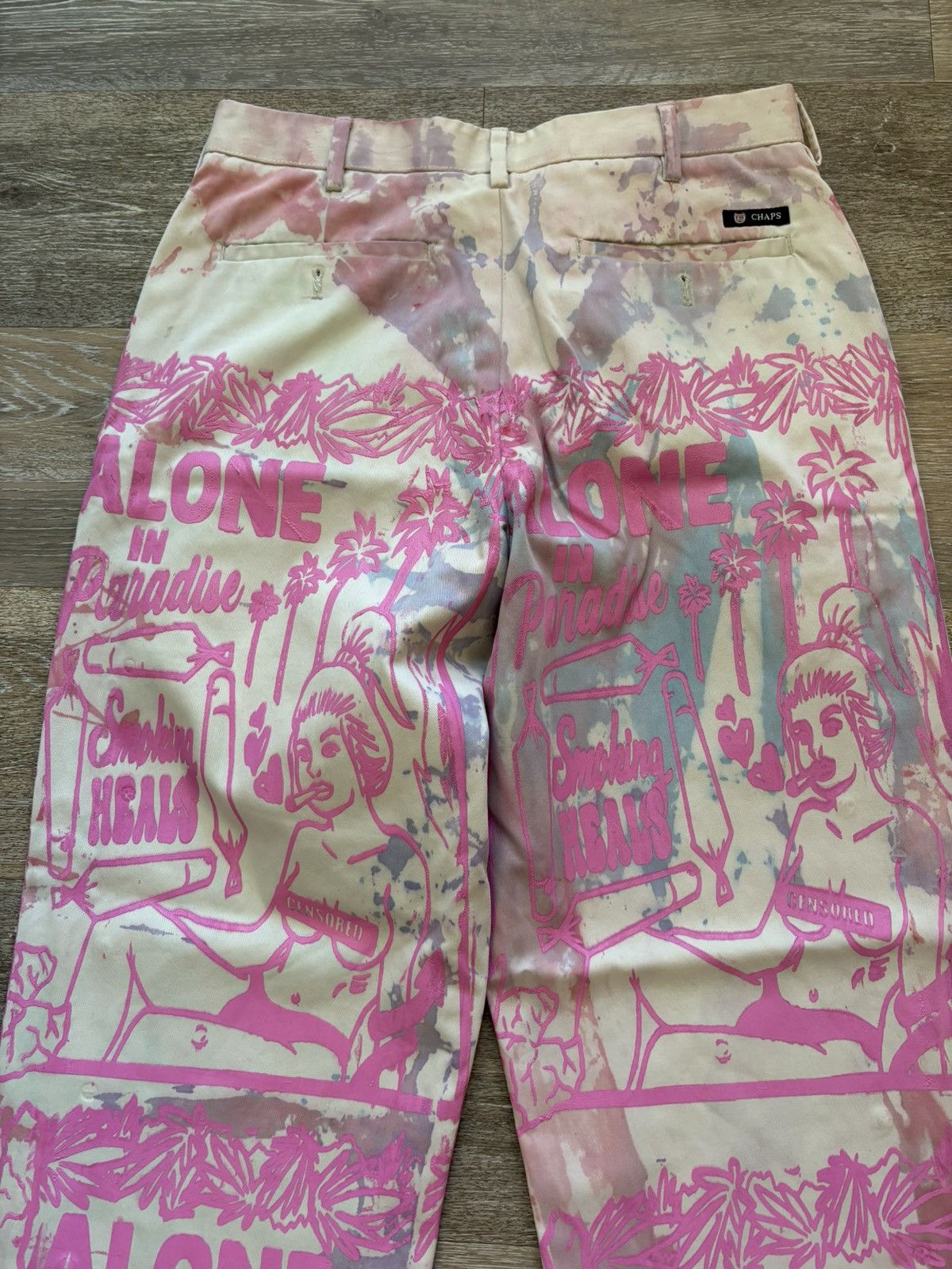 Other Custom Smoking Heals Print Pants Size US 32 / EU 48 - 10 Thumbnail