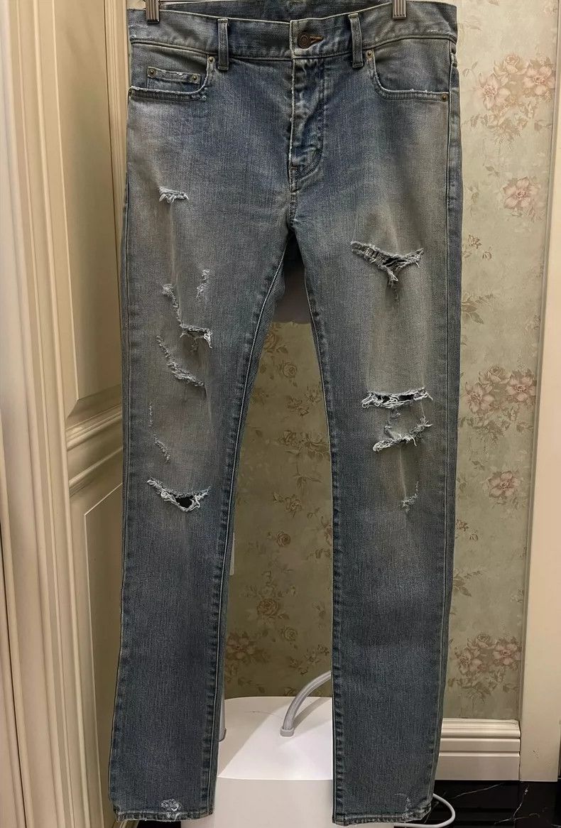 Saint Laurent Paris Saint laurent paris Fall/Winter 16 Sabotage Jeans 2506-Next Size US 31 - 1 Thumbnail