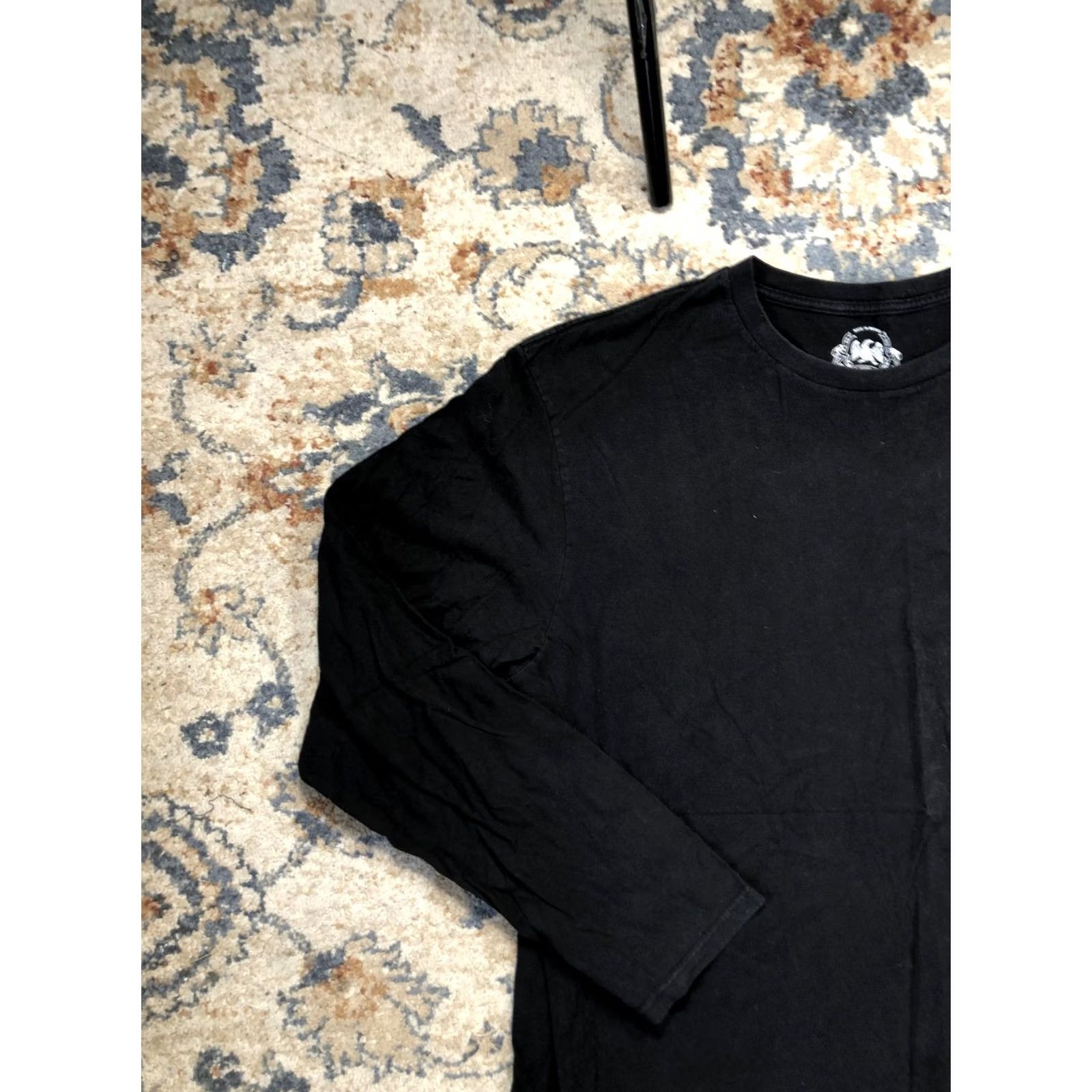 Vintage Polo Jeans Co Shirt Mens 2XL Black Long Sleeve Property Of R L Graphic Tee Size US XXL / EU 58 / 5 - 3 Thumbnail