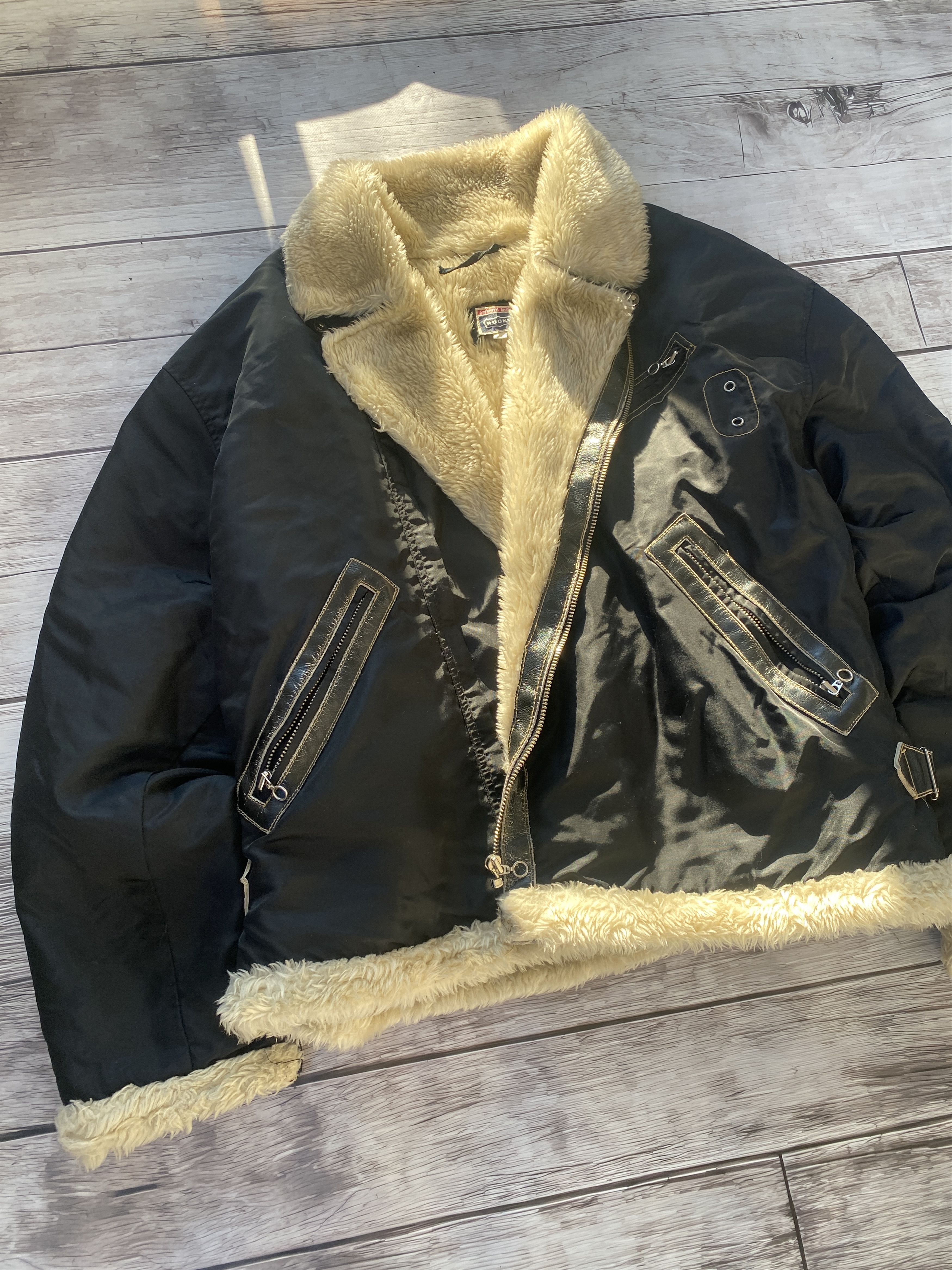 Hysteric Glamour × Vintage Vintage Puffer Bomber Fur Histeric Glamour LGB Style Jacket Size US L / EU 52-54 / 3 - 13 Thumbnail