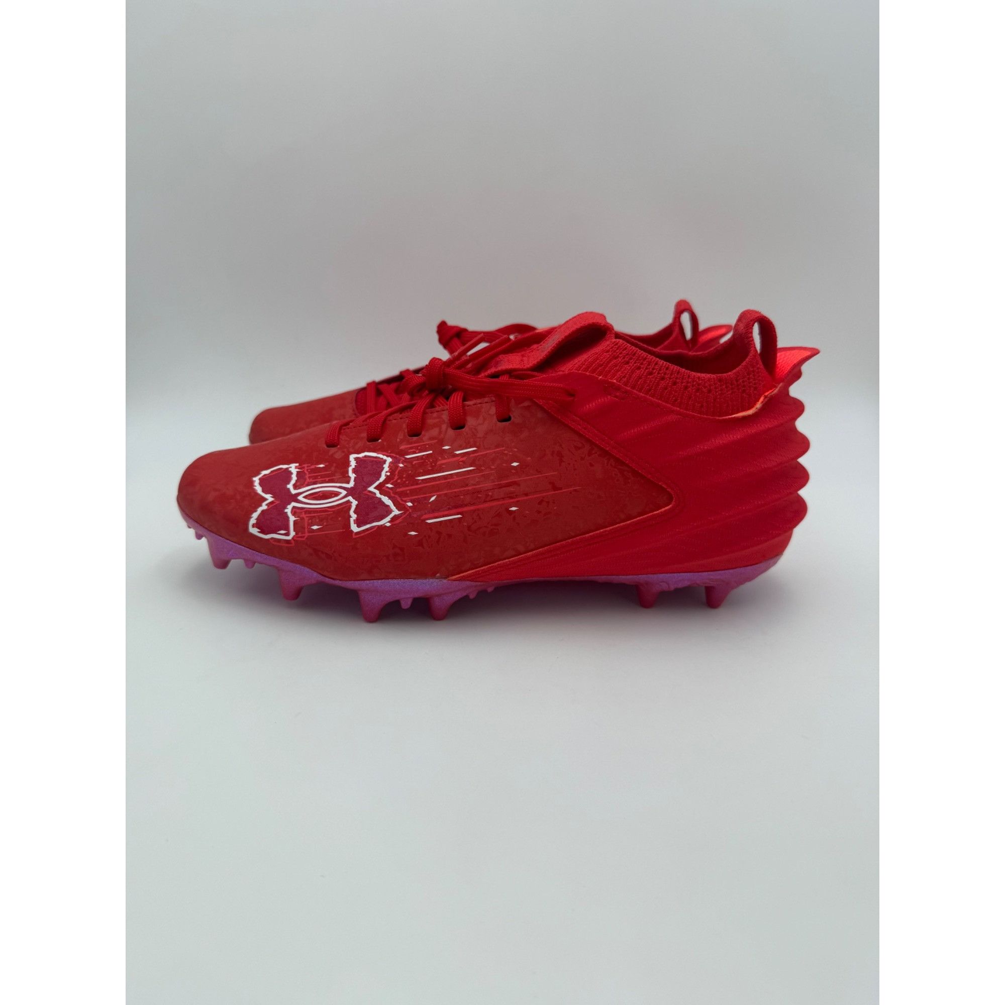 Under Armour Size 8 - Under Armour Men's Blur 2 MC Suede Football Cleats Size US 8 / EU 41 - 6 Thumbnail