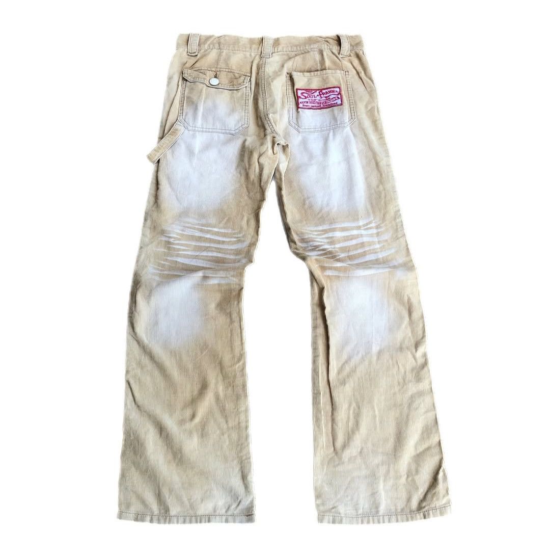 Tornado Mart Japanese flare distressed denim nice design Size US 30 / EU 46 - 1 Thumbnail