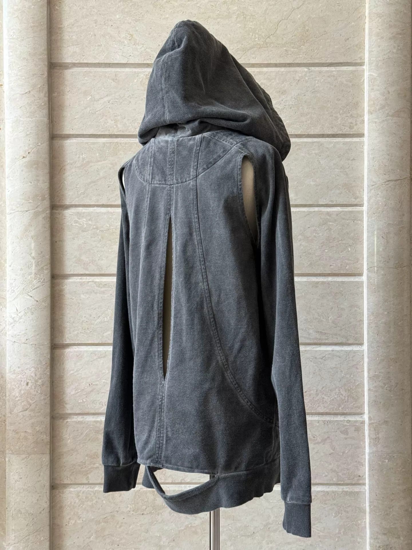 Alexandre Plokhov Alexandre Plokhov distressed gray hoodie jacket Size US S / EU 44-46 / 1 - 4 Thumbnail