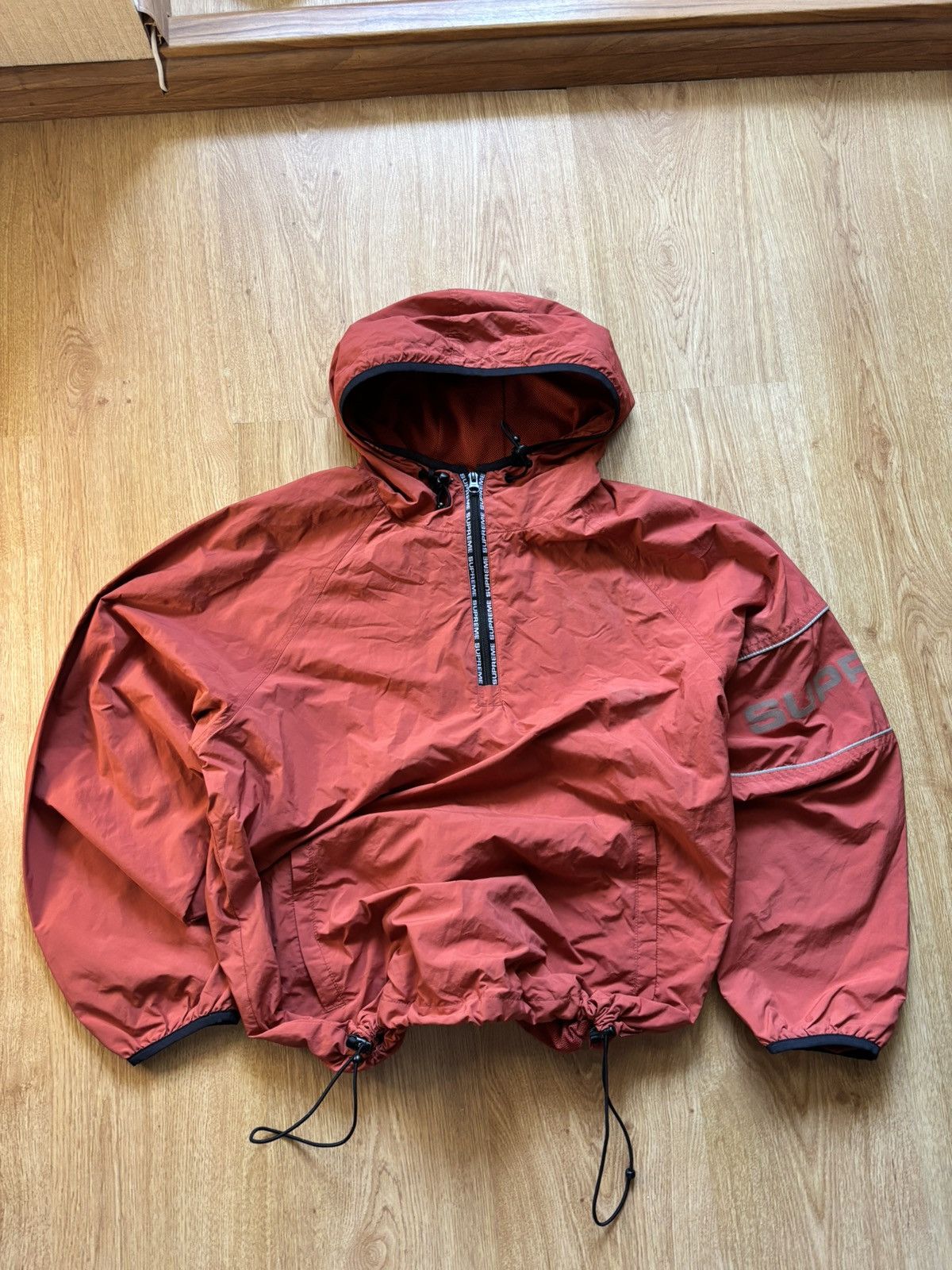 Supreme CRAZY SUPREME HANORAC With a reflective logo Size US M / EU 48-50 / 2 - 4 Thumbnail