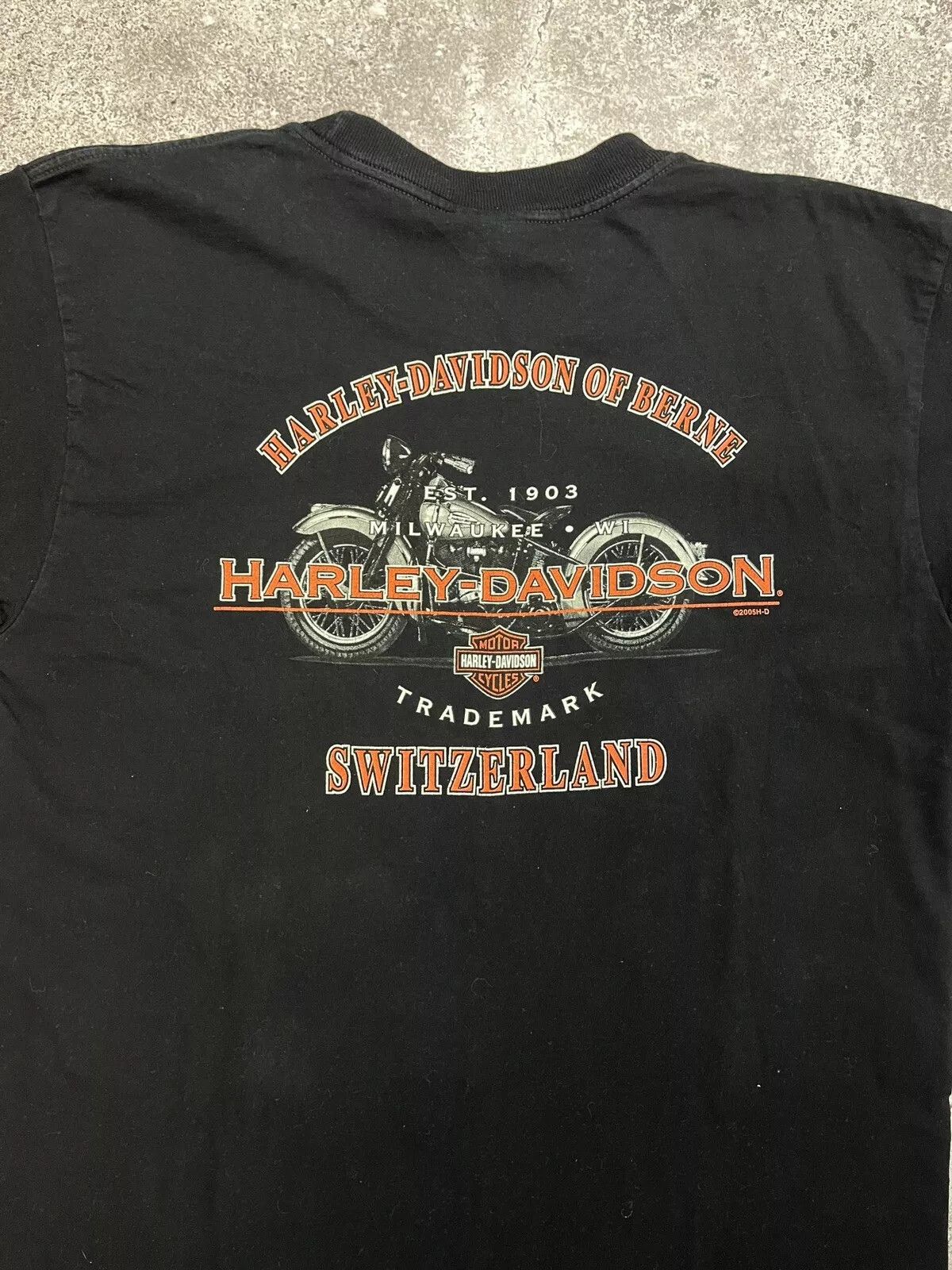 Harley Davidson Vintage Harley Davidson T Shirt Size Large 2005 Size US L / EU 52-54 / 3 - 3 Thumbnail