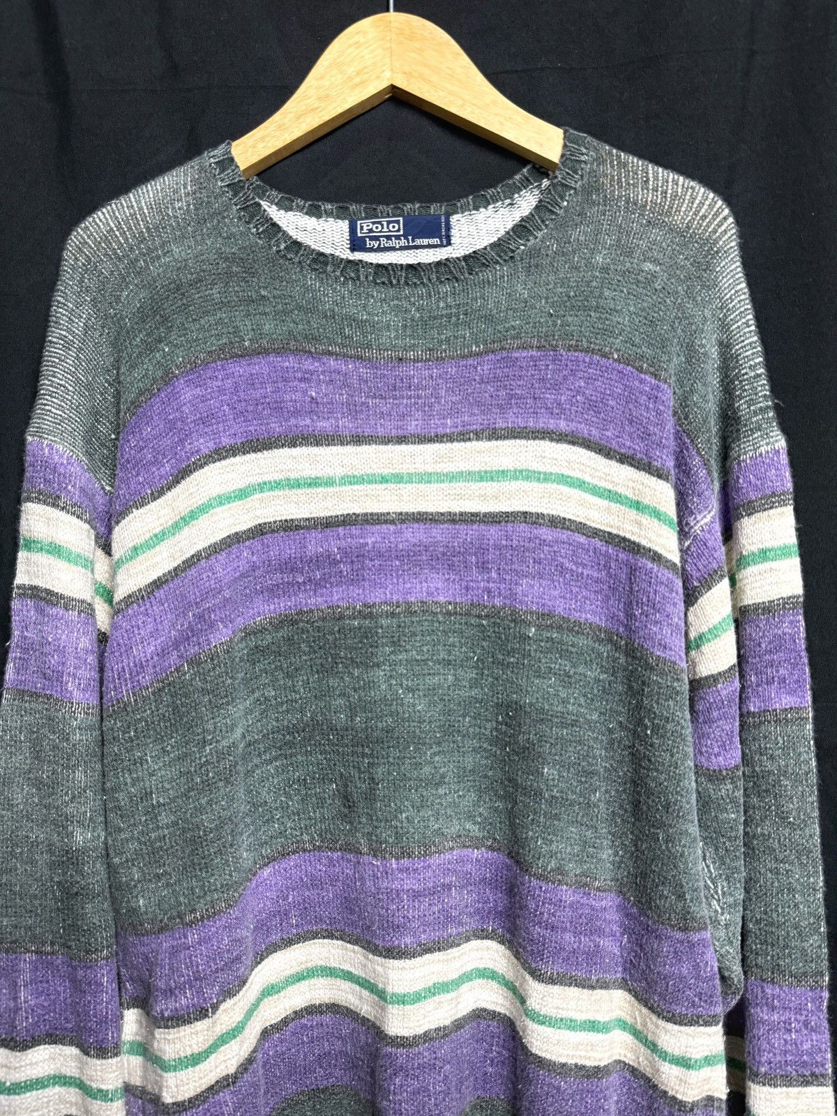 Japanese Brand × Polo Ralph Lauren × RRL Ralph Lauren RRL Polo by Ralph Lauren Knit Sweater Vintage Size US L / EU 52-54 / 3 - 4 Thumbnail
