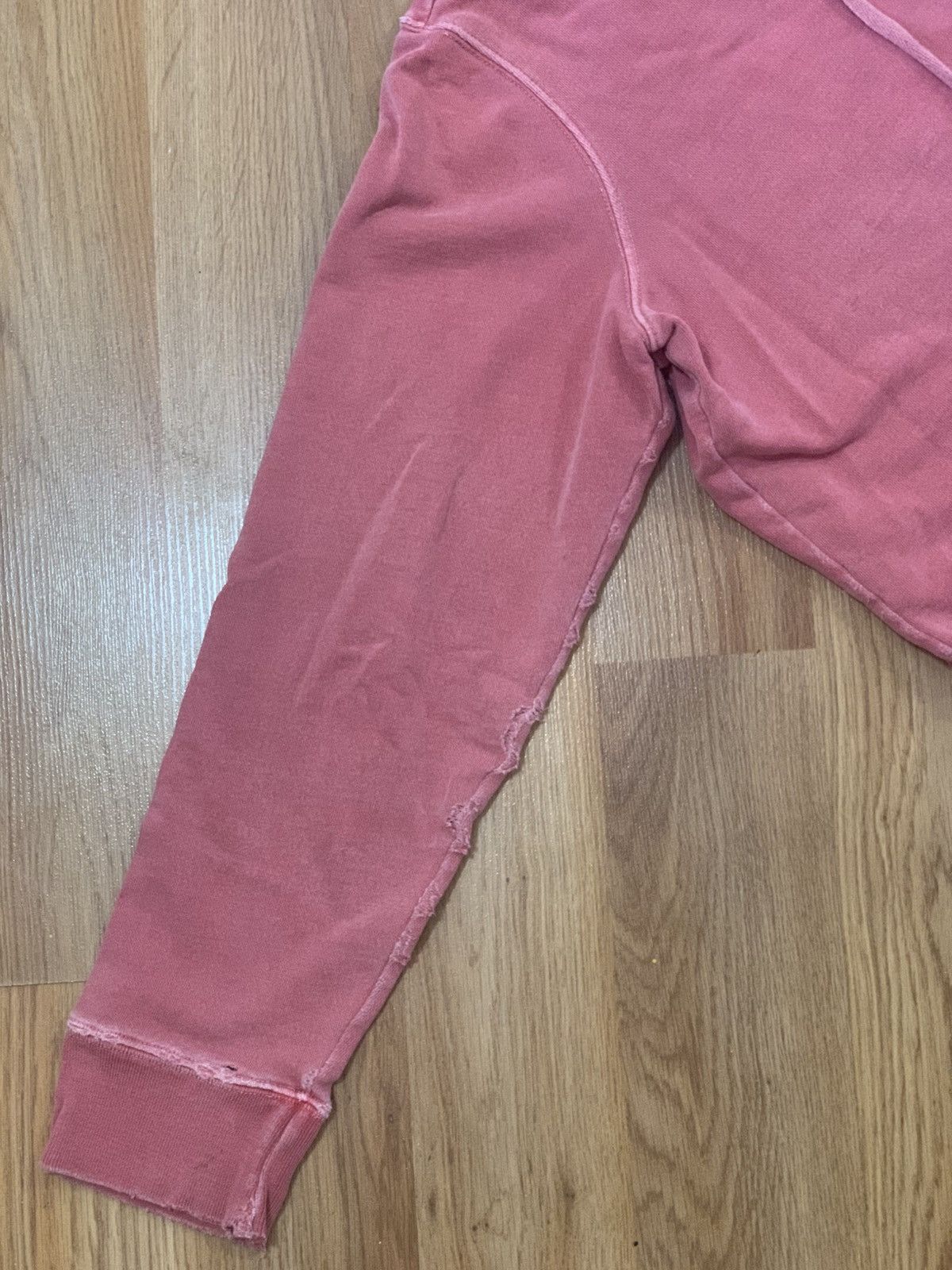 Old Navy Sz L- Vtg Old Navy Garment Dyed Hoodie Faded Distressed Y2K Size L / US 10 / IT 46 - 6 Thumbnail