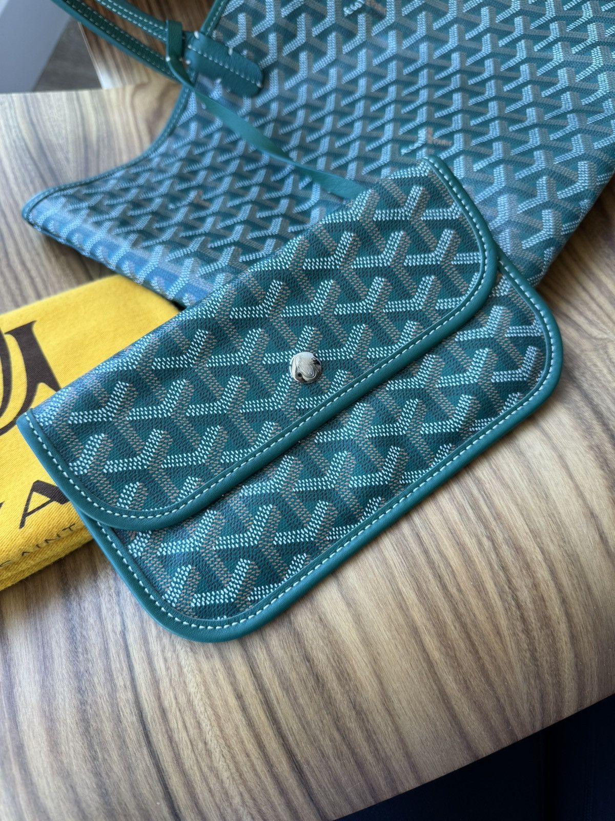 Goyard GOYARD SAINT LOUIS GM TOTE GREEN Size ONE SIZE - 3 Thumbnail