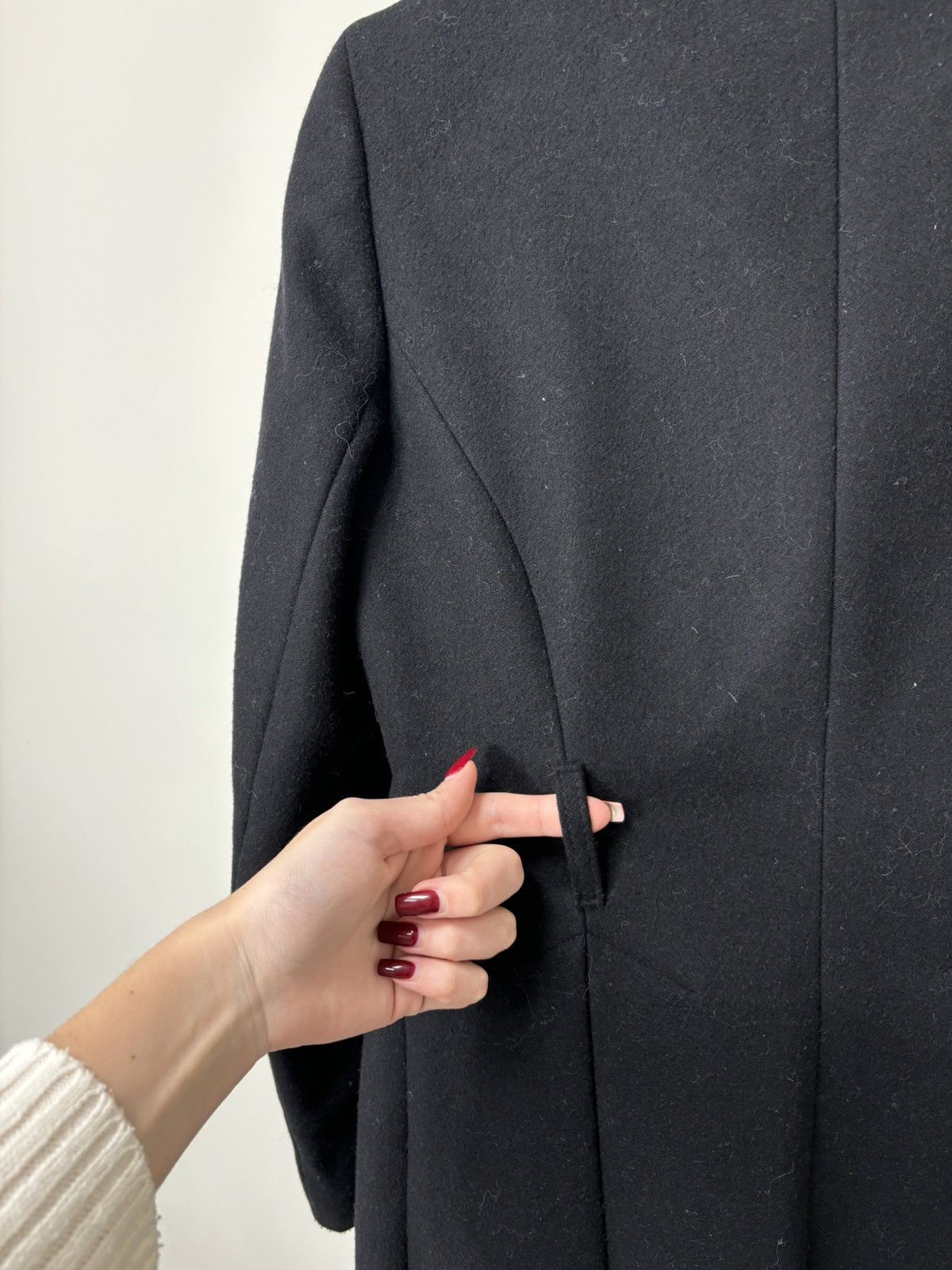 MAX&Co. Max & Co Max Mara Double Breasted Women’s Long Wool Coat Size M / US 6-8 / IT 42-44 - 21 Thumbnail