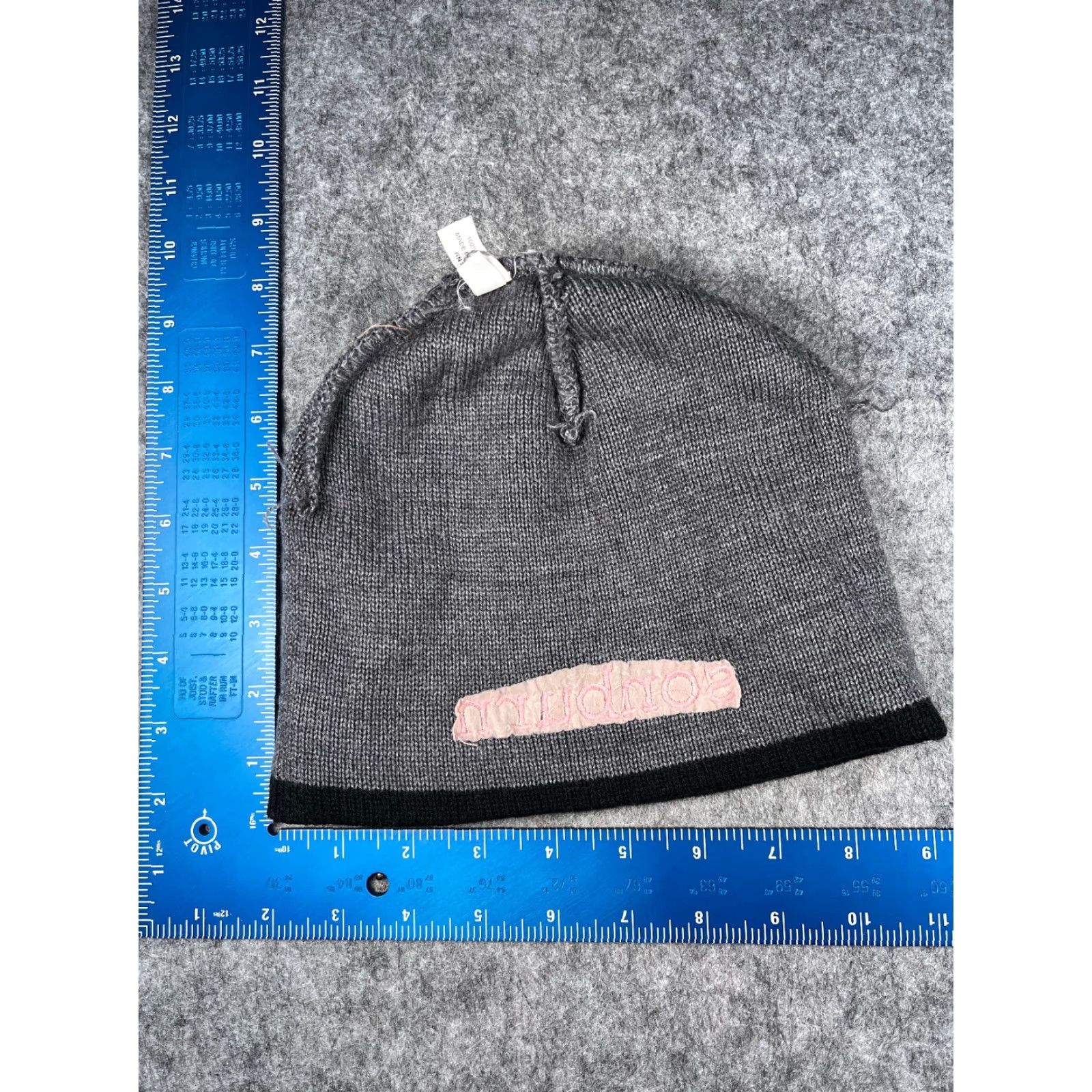 Port & Company Port & Company Beanie Hat Adult One Size Gray Knit 100% Acrylic Outdoor Size ONE SIZE - 5 Thumbnail