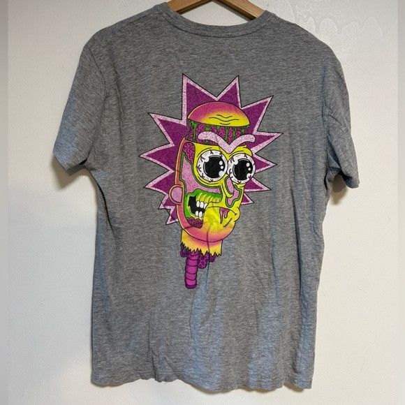 Other Rick and Morty Adult Swim Graphic T-Shirt Gray Men’s Size M Size US M / EU 48-50 / 2 - 6 Thumbnail