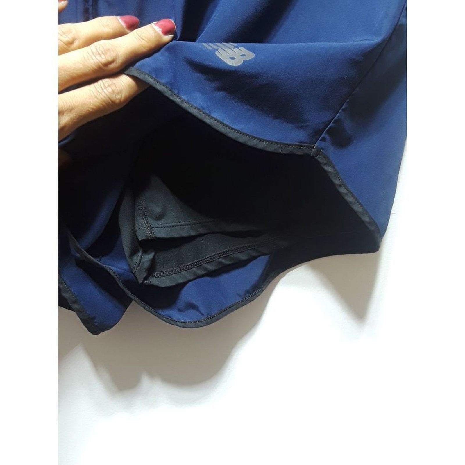 New Balance New Balance Navy Blue Running Shorts SZ Large Jogging Shorts Size 32" / US 10 / IT 46 - 3 Thumbnail