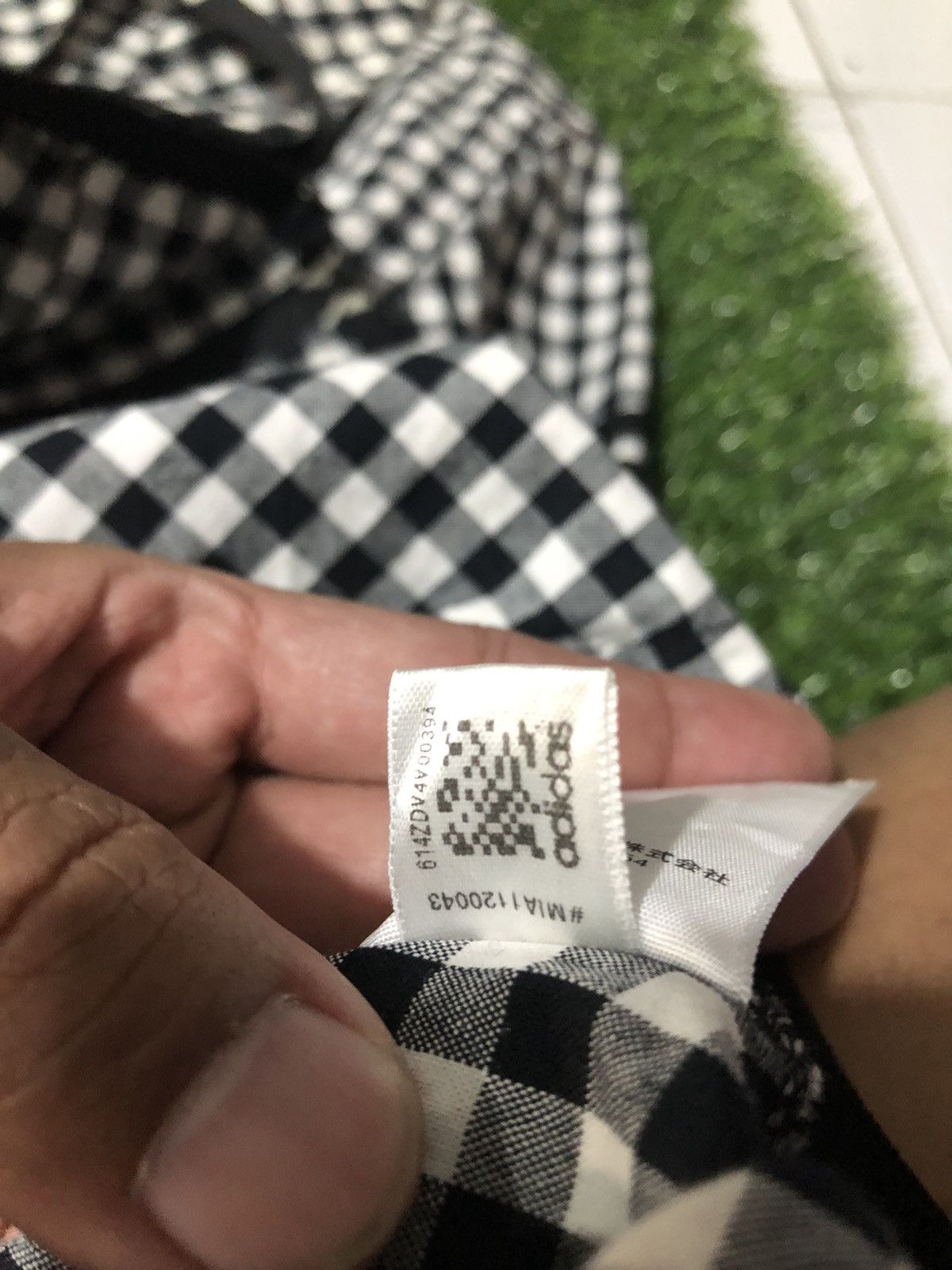 Adidas ADIDAS x SHIRTS CHECKERED Size US L / EU 52-54 / 3 - 7 Thumbnail