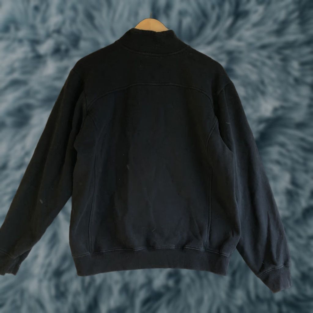 Cutter & Buck Cutter & Buck Black Sweater Zipper Turtleneck Mens Size Large 75% Cotton Pullover Size US L / EU 52-54 / 3 - 1 Thumbnail