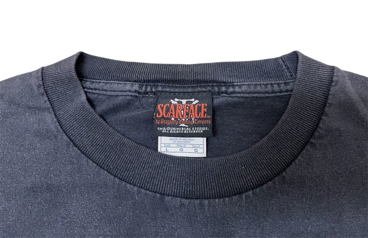 Vintage Vintage Y2K Sunfaded Scarface Tony Montana T-Shirt Size US L / EU 52-54 / 3 - 7 Thumbnail