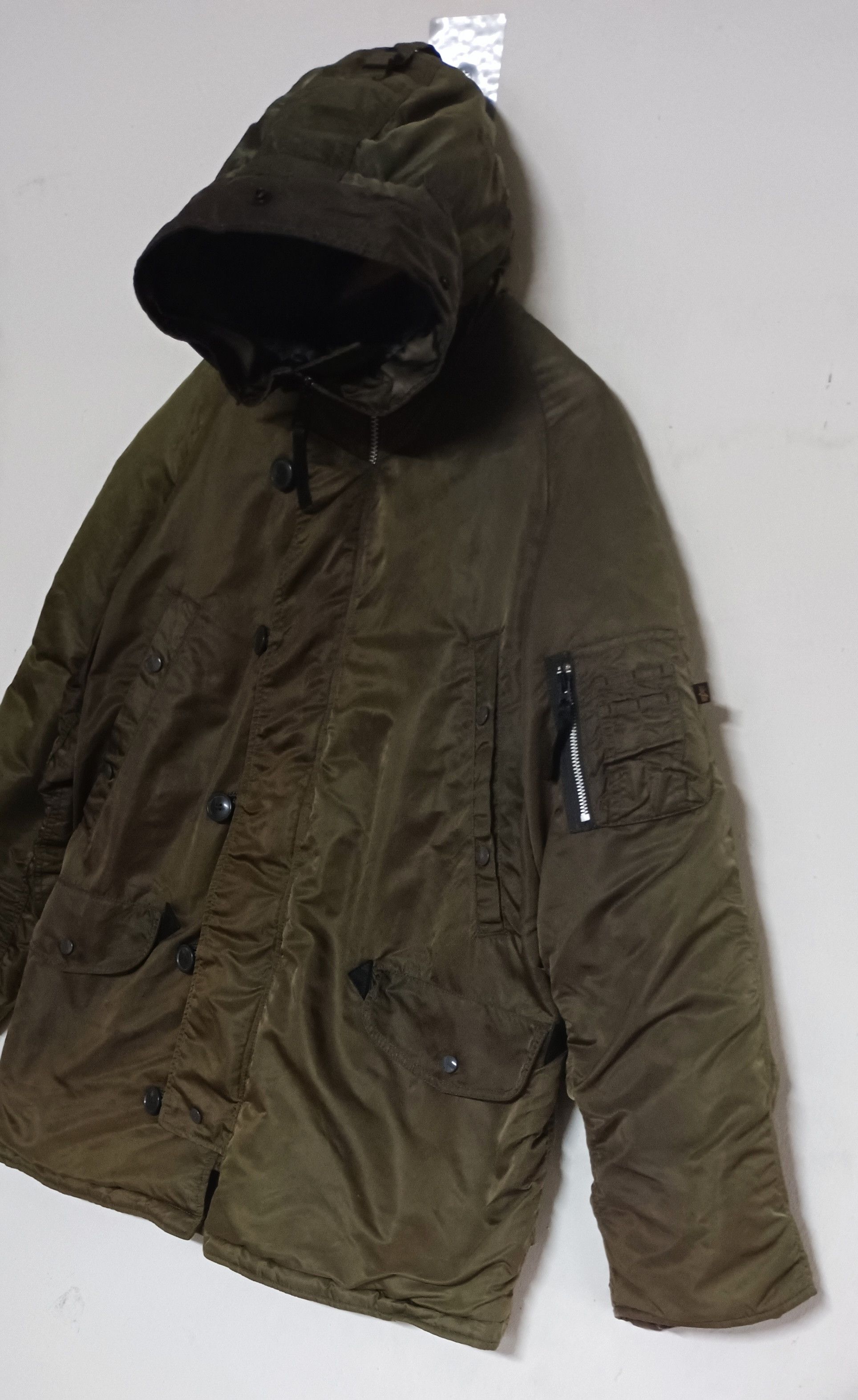 Alpha Industries Vtg Alpha Industries Parka Extreme Cold Weather Type N-3B(N) Size US XL / EU 56 / 4 - 4 Thumbnail