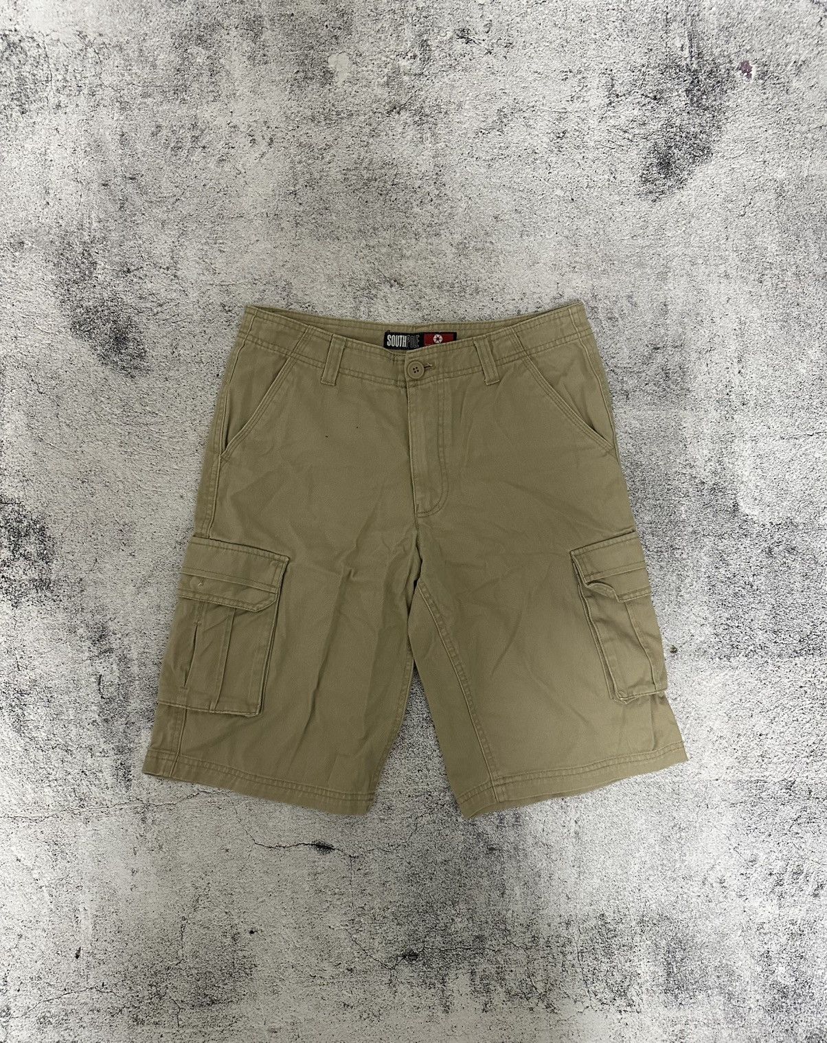 Southpole Southpole Cargo Shorts Beige Size 32 Size US 32 / EU 48 - 1 Thumbnail