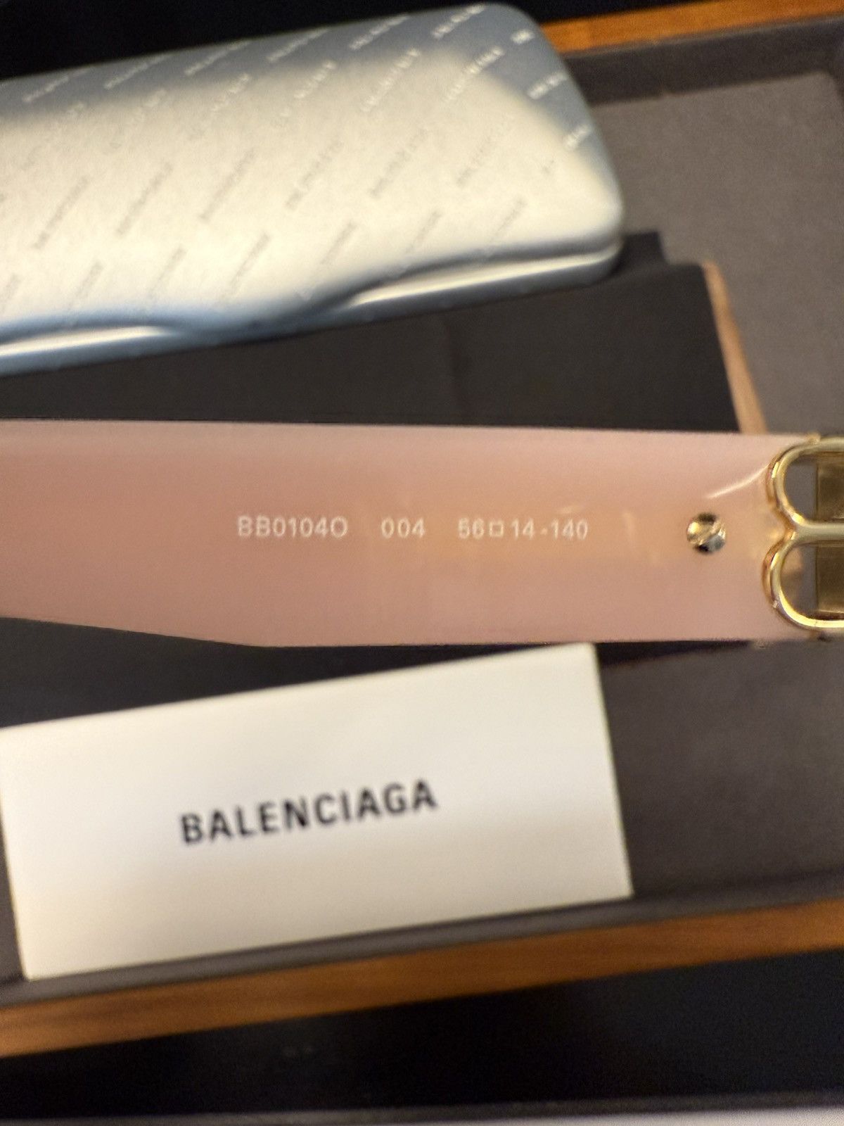 Balenciaga Balenciaga Everyday Square Unisex Glasses Size ONE SIZE - 5 Thumbnail