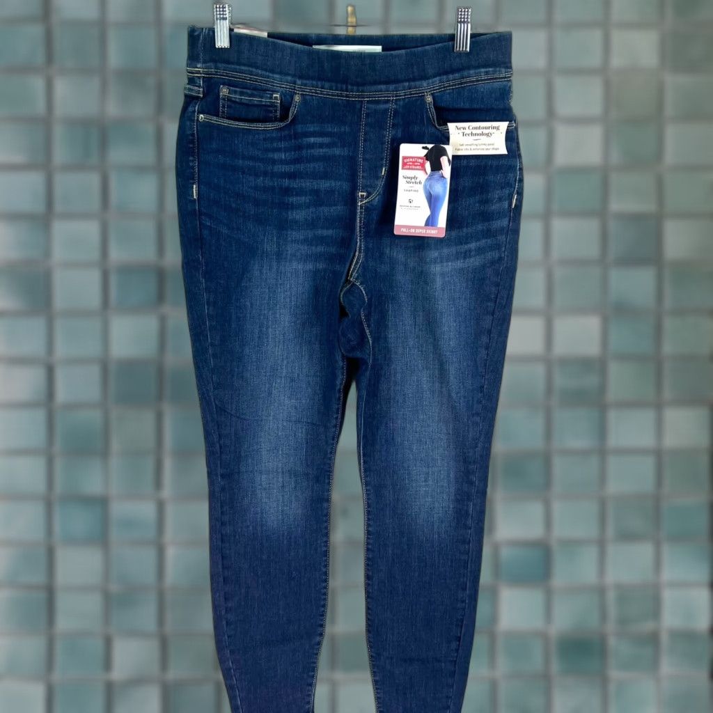 Levi's Levi's Signature Simply Stretch Denim Jeans Womens Size 10 (32X29) Blue Size 32" / US 10 / IT 46 - 1 Thumbnail