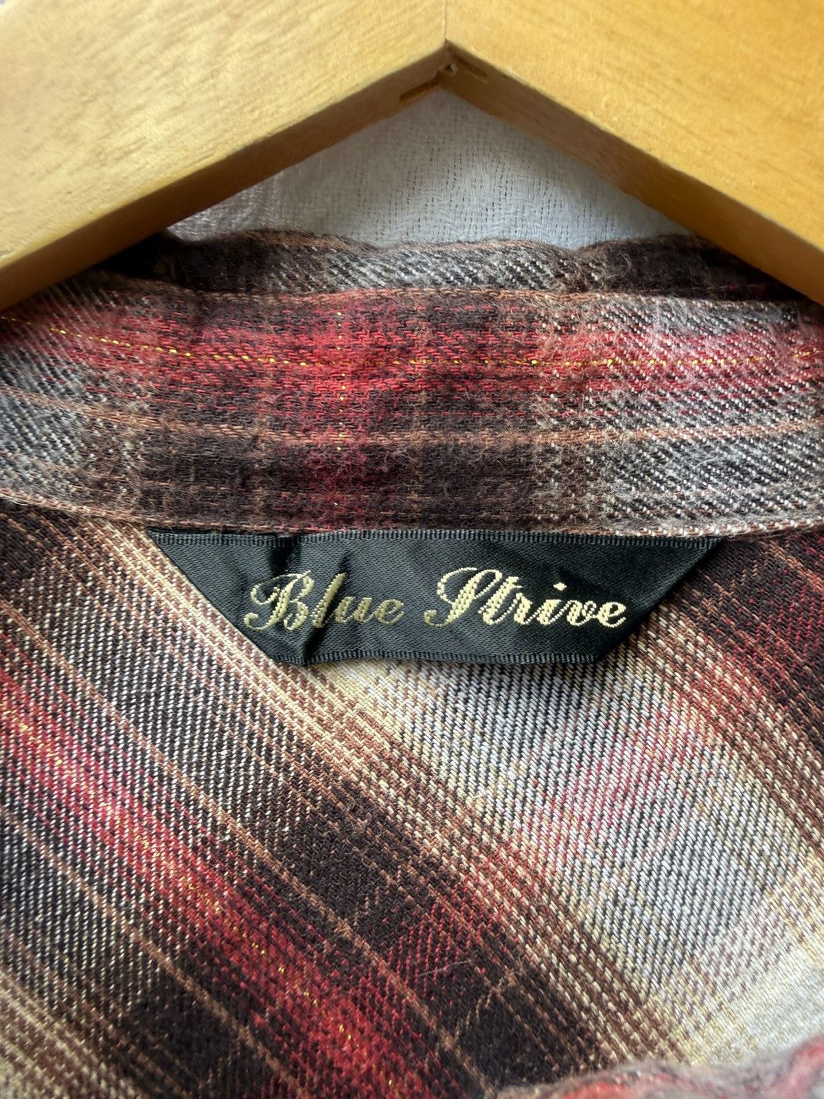 Hysteric Glamour Japanese fur style plaid button shirt Size US M / EU 48-50 / 2 - 9 Thumbnail