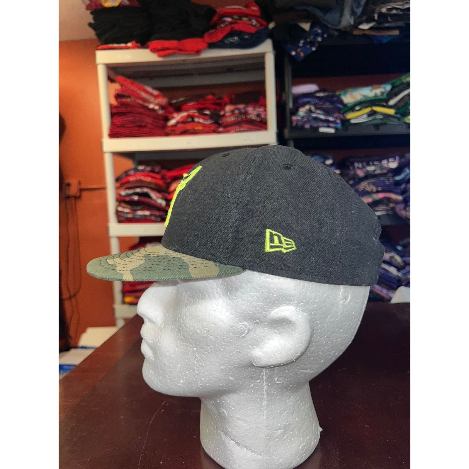 New Era Chicago Bulls Camo Hat Windy City New Era NBA Basketball Cap Size ONE SIZE - 3 Thumbnail