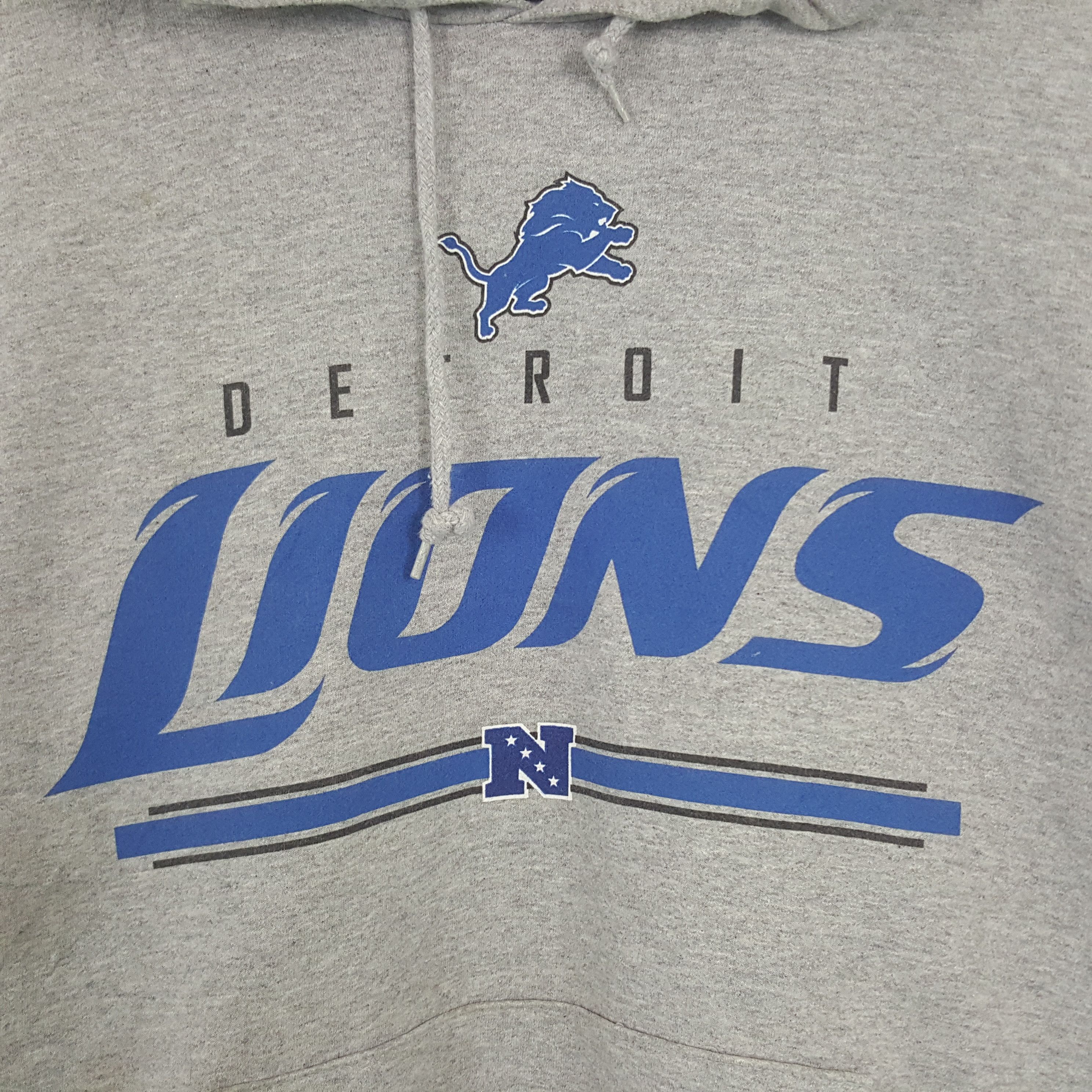 NFL × Vintage Vintage NFL X Detroit Lions Sweatshirt Hoodies Size US XL / EU 56 / 4 - 2 Thumbnail