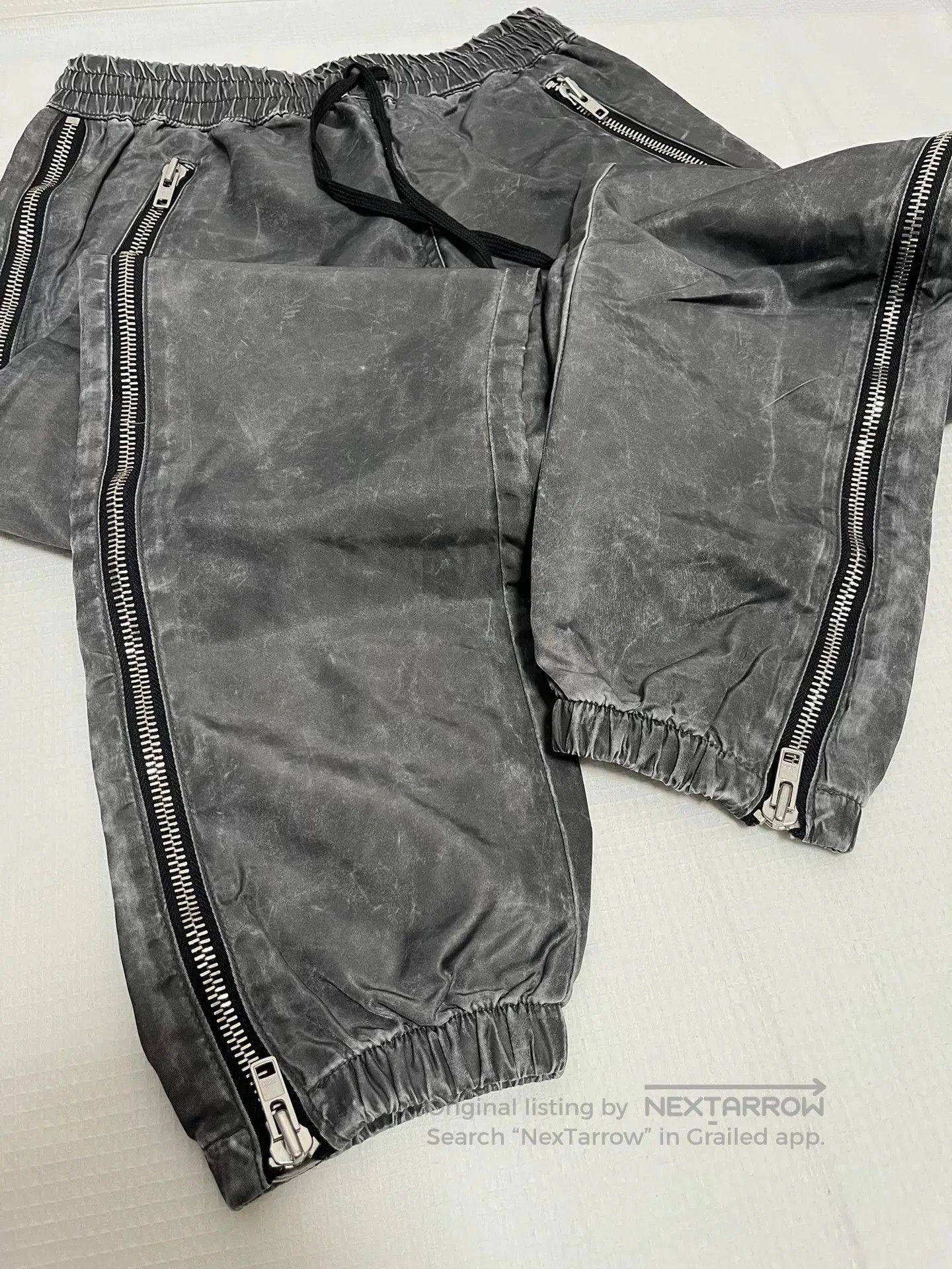 GRAILZ Grailz Gray Zipper Pants No.1. Size US 26 / EU 42 - 4 Thumbnail
