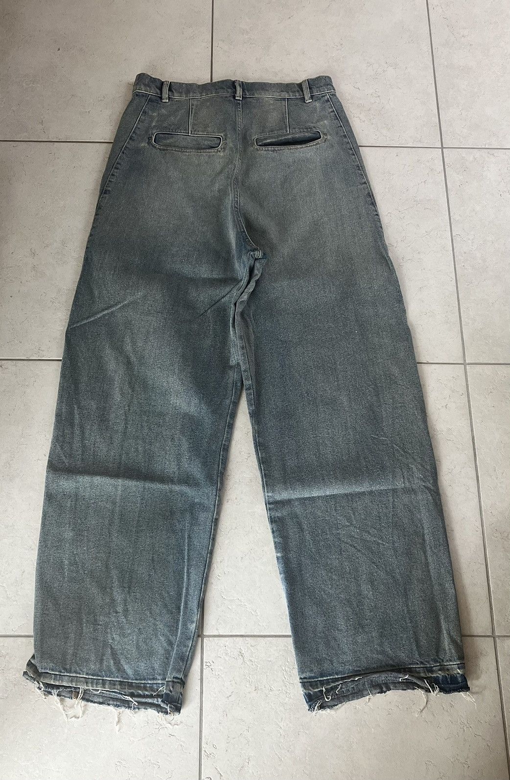 Andrea Ya'aqov Andrea Ya‘Aqov Faded wash baggy Jeans Size US 31 - 3 Thumbnail