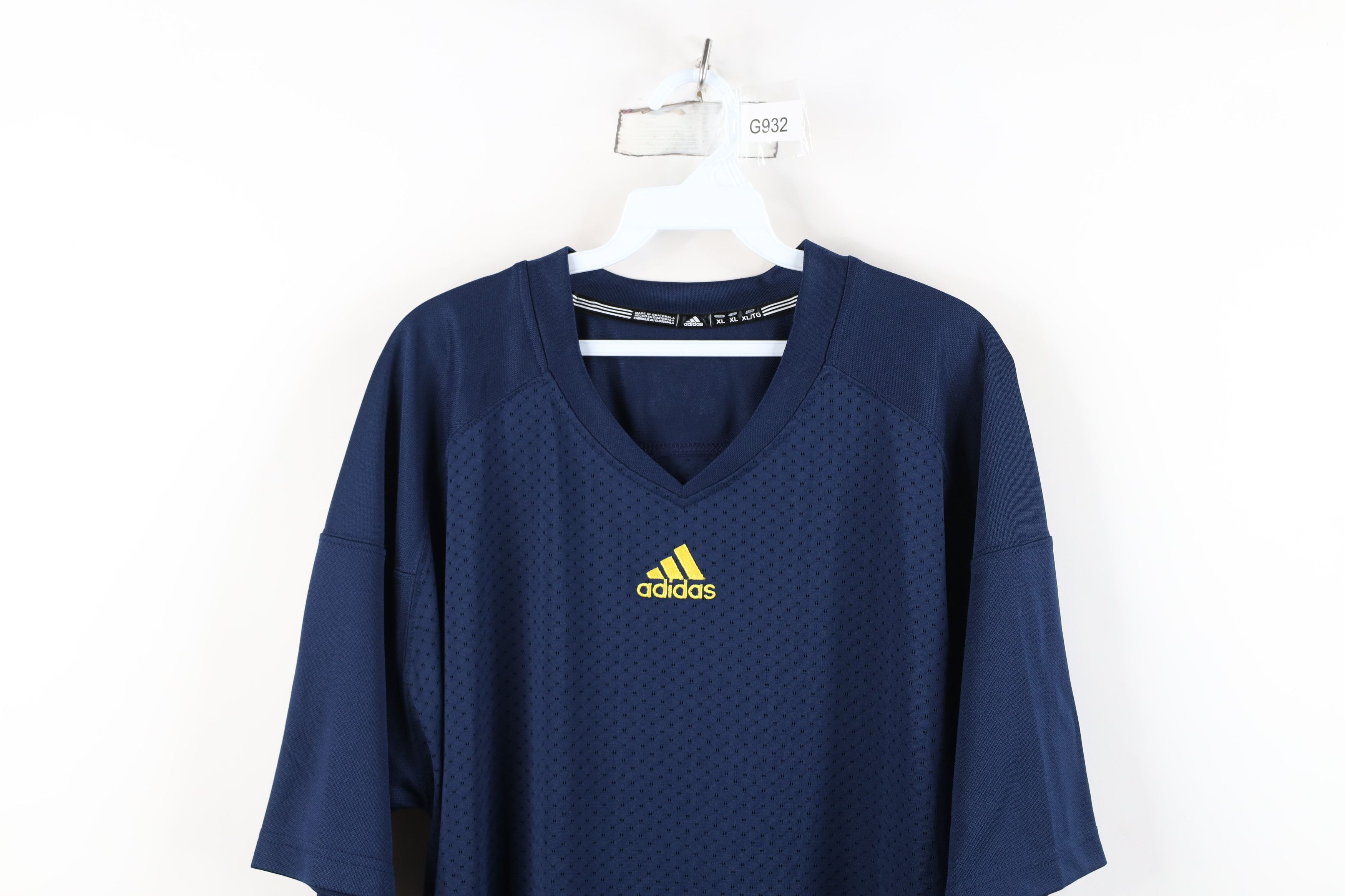 Adidas Adidas University of Michigan Football Practice Jersey Blue Size US XL / EU 56 / 4 - 2 Thumbnail