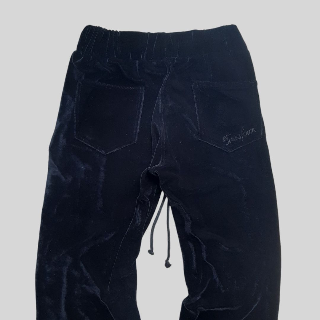 14th Addiction × If Six Was Nine × Le Grande Bleu (L.G.B.) Xfrm "transform" drawstring velour sweatpant Size US 31 - 5 Thumbnail