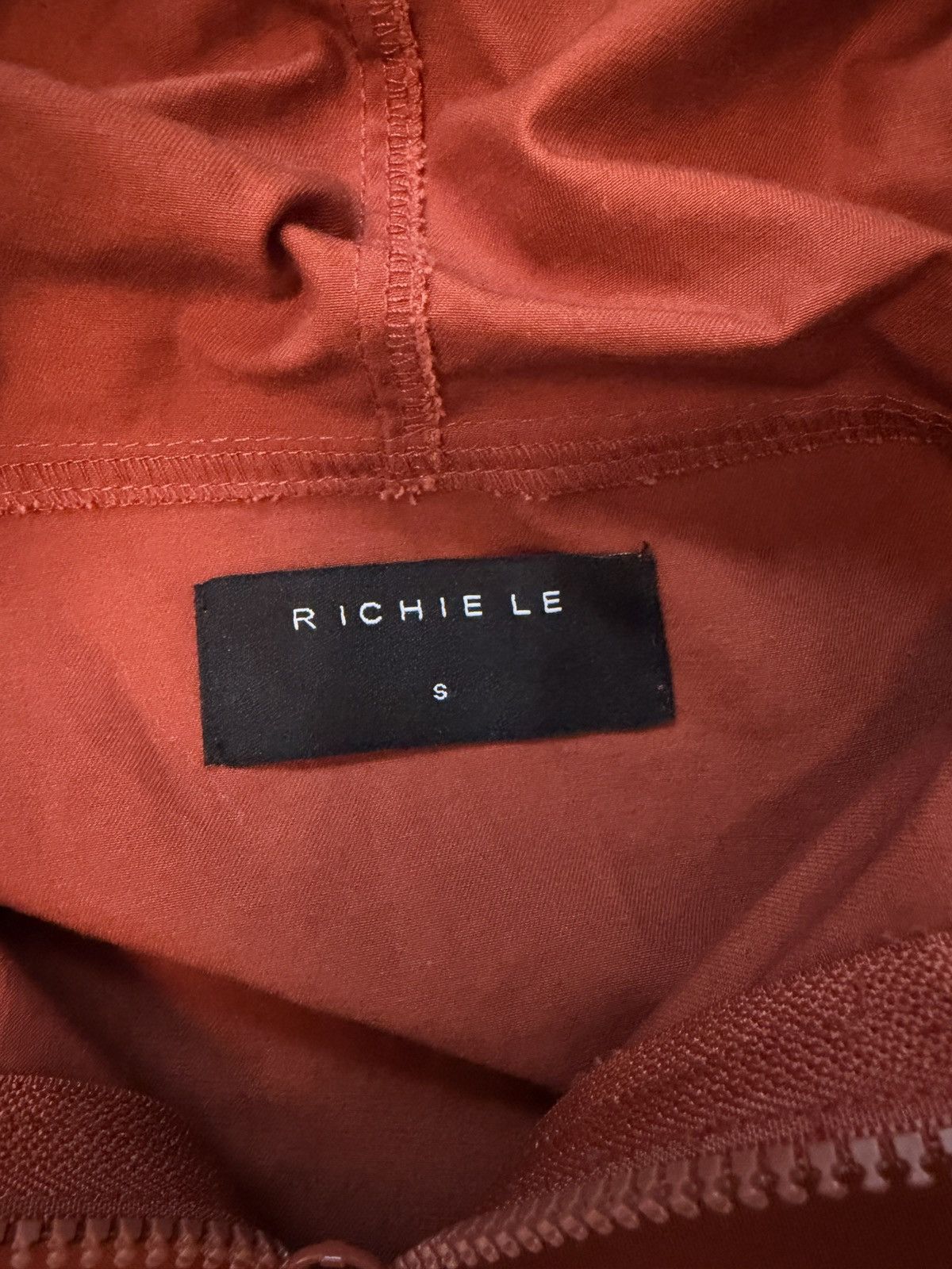 Richie Le Collection Richie le Collection Orange Colorblock Hooded Anorak Size S Size US S / EU 44-46 / 1 - 4 Thumbnail