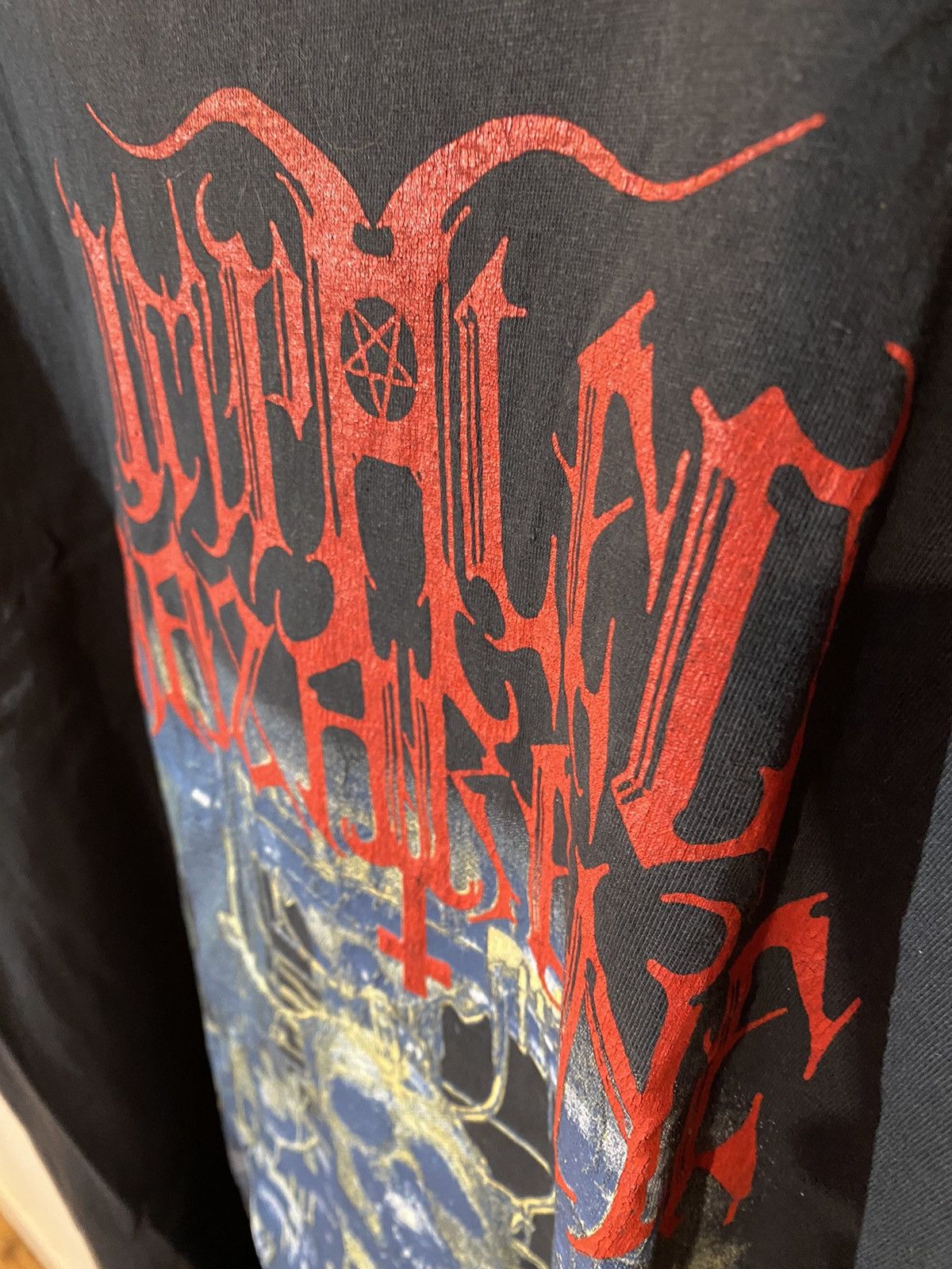 Band Tees Impaled nazarene shirt late 90s latex cult Size US XL / EU 56 / 4 - 4 Thumbnail
