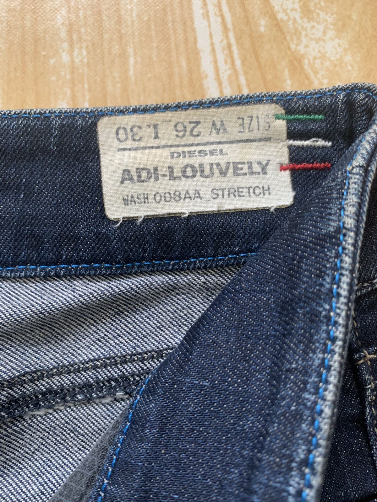 Adidas × Diesel Rare Diesel x Adidas ADI-LOUVELY Stretch Flare Jeans Pants Size US 27 - 16 Thumbnail