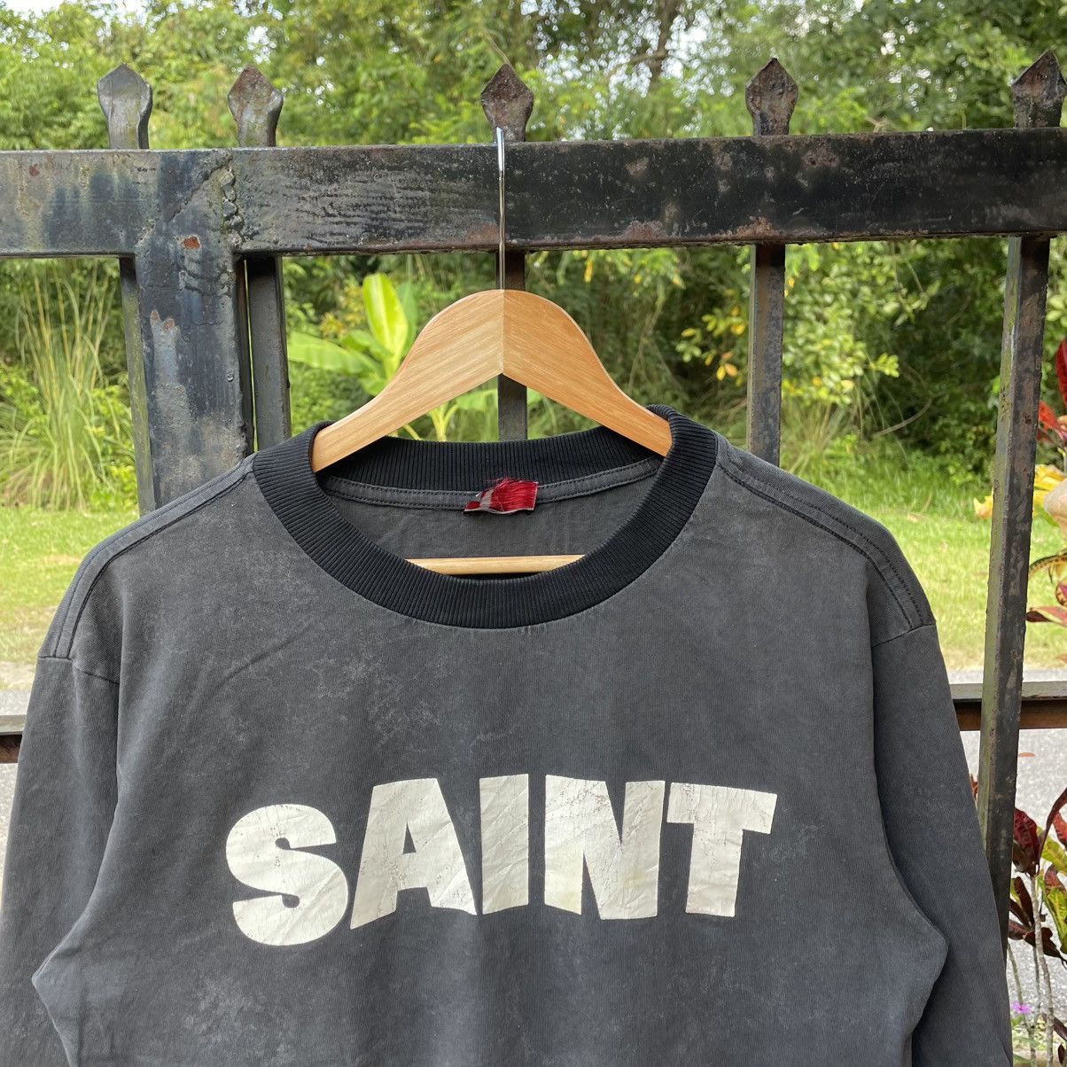 Band Tees 🔥Vintage Saint Satan Promo Streetwear Long Sleeves Tee Size US M / EU 48-50 / 2 - 4 Thumbnail