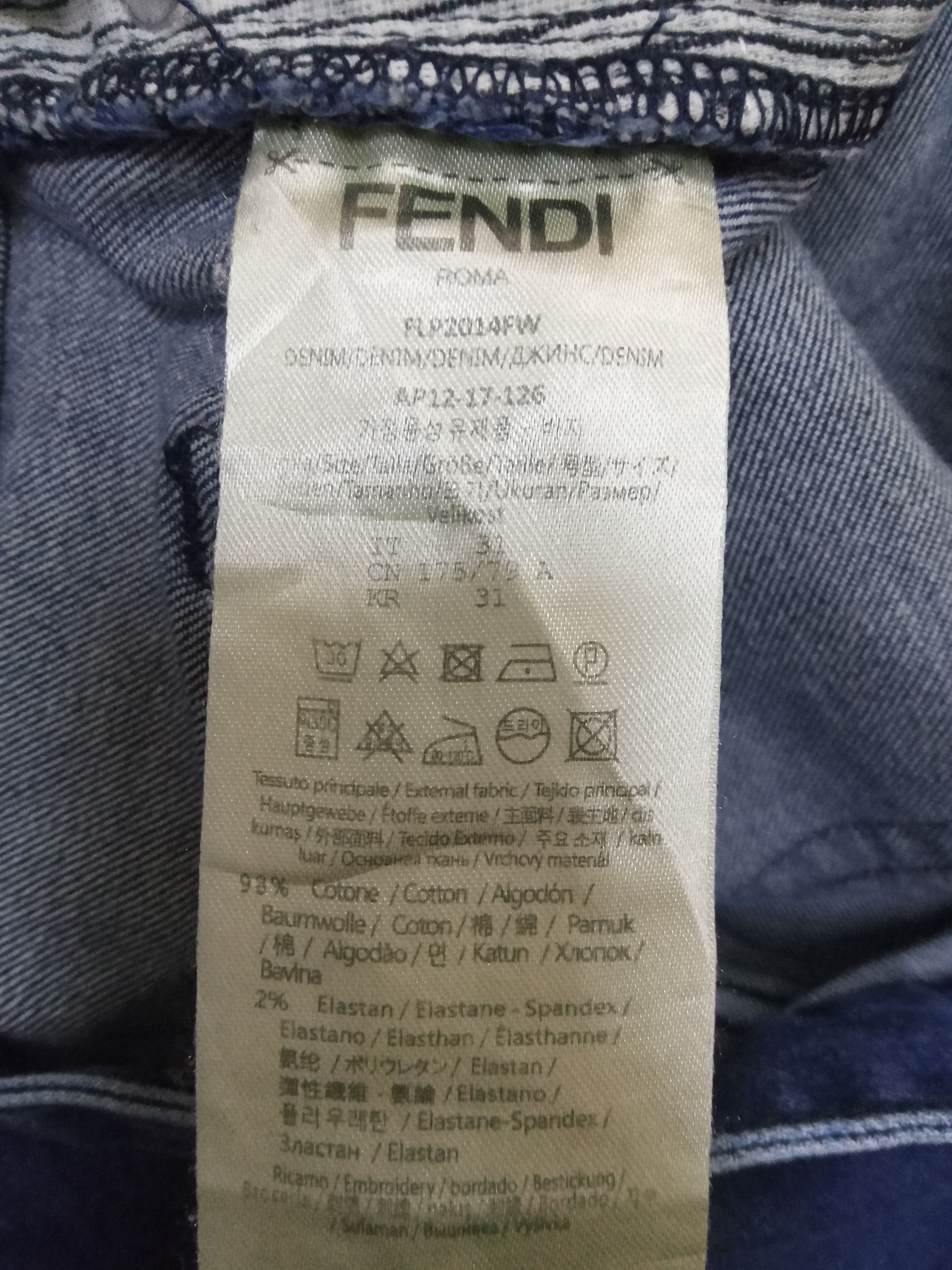Fendi Fendi Jeans Size US 33 - 6 Thumbnail