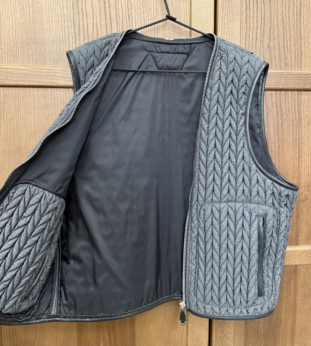 Philipp Plein Philipp Plein Archive Gray Nylon Vest Size US M / EU 48-50 / 2 - 7 Thumbnail
