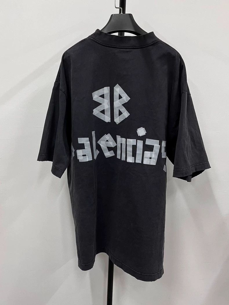 Balenciaga Balenciaga Adhesive tape short sleeve 2504-Nextarrow Size US L / EU 52-54 / 3 - 2 Thumbnail