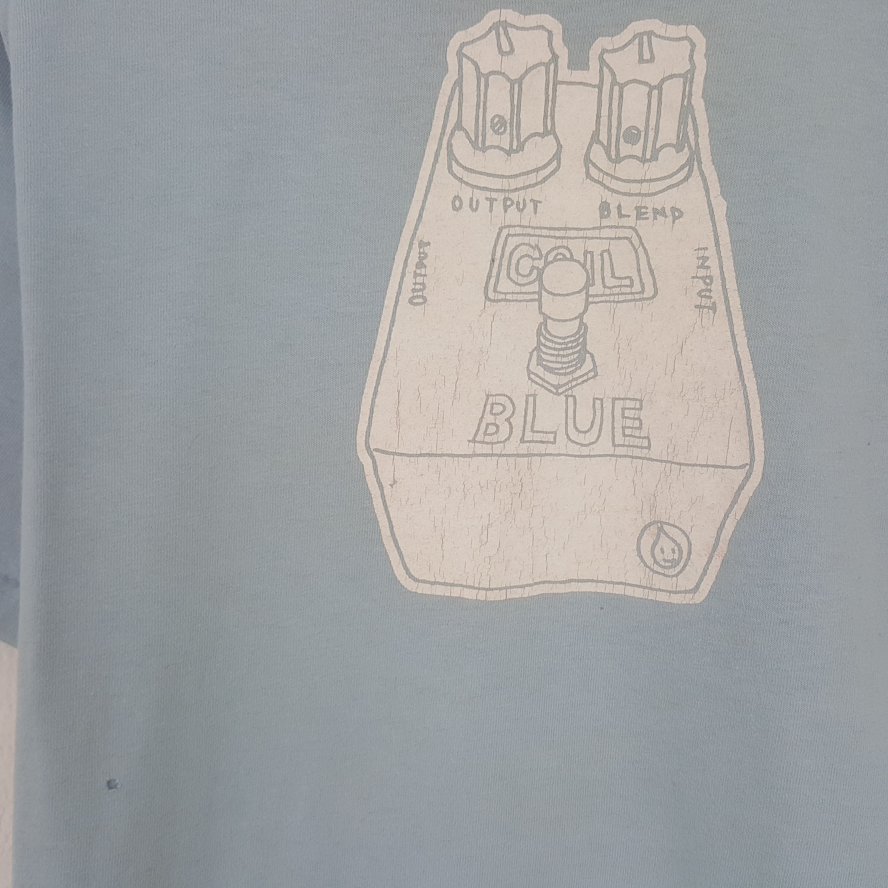 Vintage Vintage Coil Blue Tshirt Size US L / EU 52-54 / 3 - 2 Thumbnail