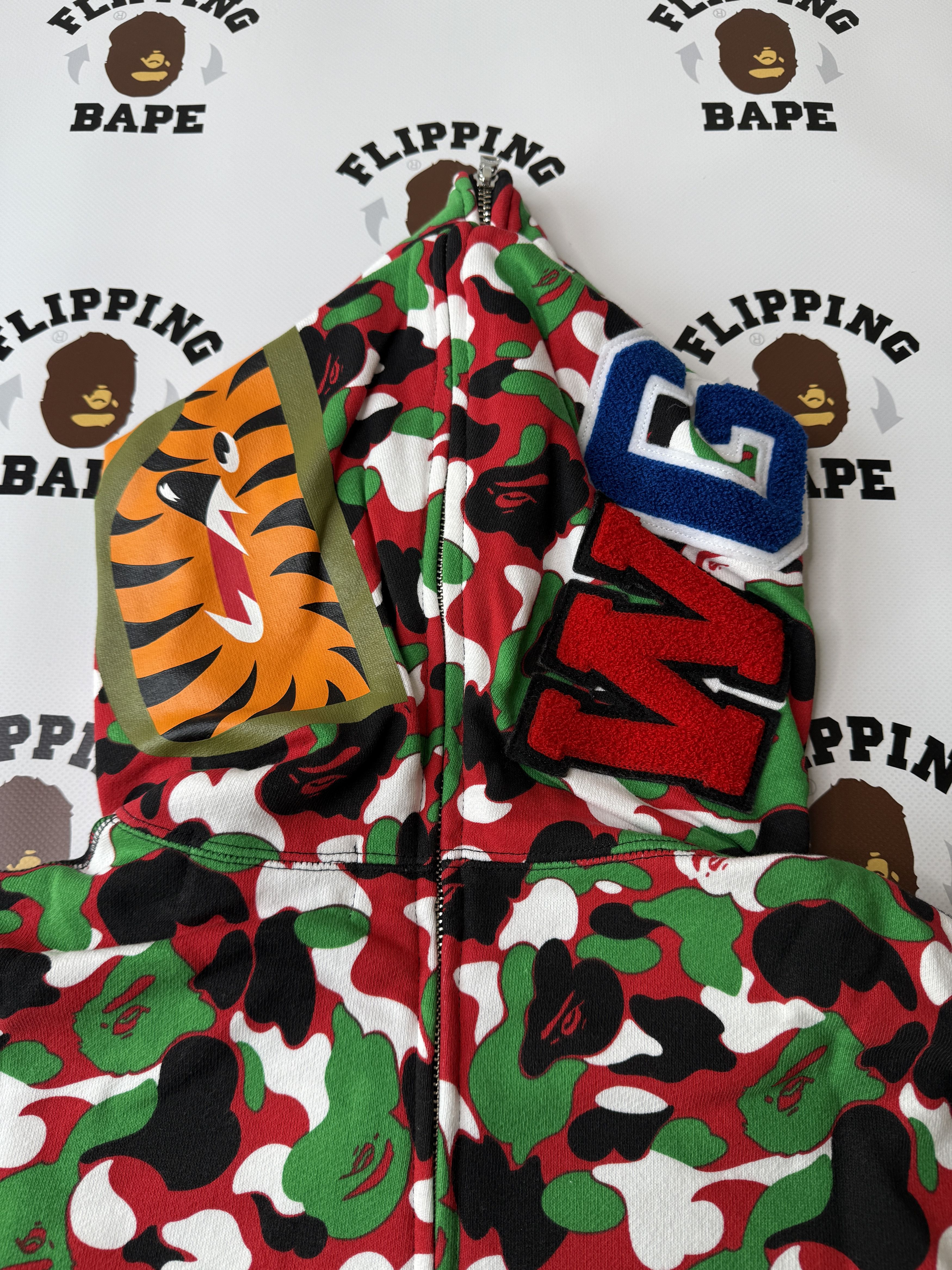 Bape BAPE DUBAI SEPARATE SHARK FULL ZIP HOODIE Size US XL / EU 56 / 4 - 7 Thumbnail